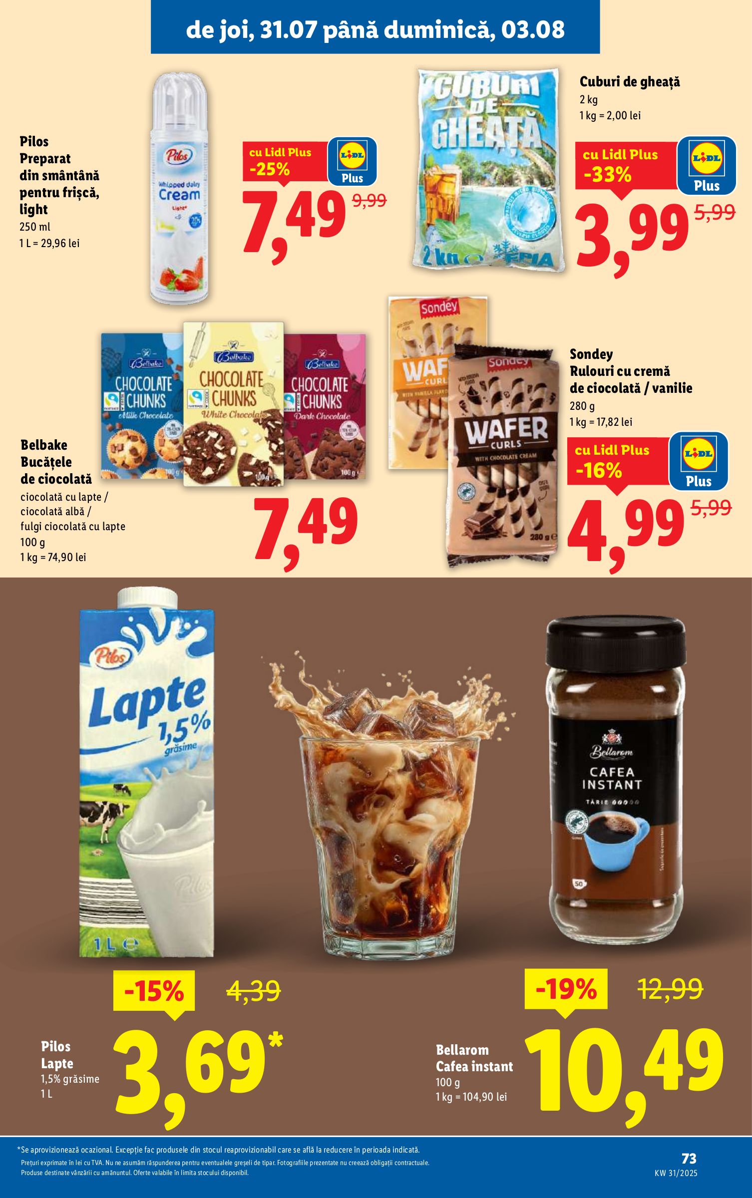 lidl - Catalog Lidl valabil din 28.07. până pe 03.08. - page: 73 lidl - Catalog Lidl valabil din 28.07. până pe 03.08. - page: 73