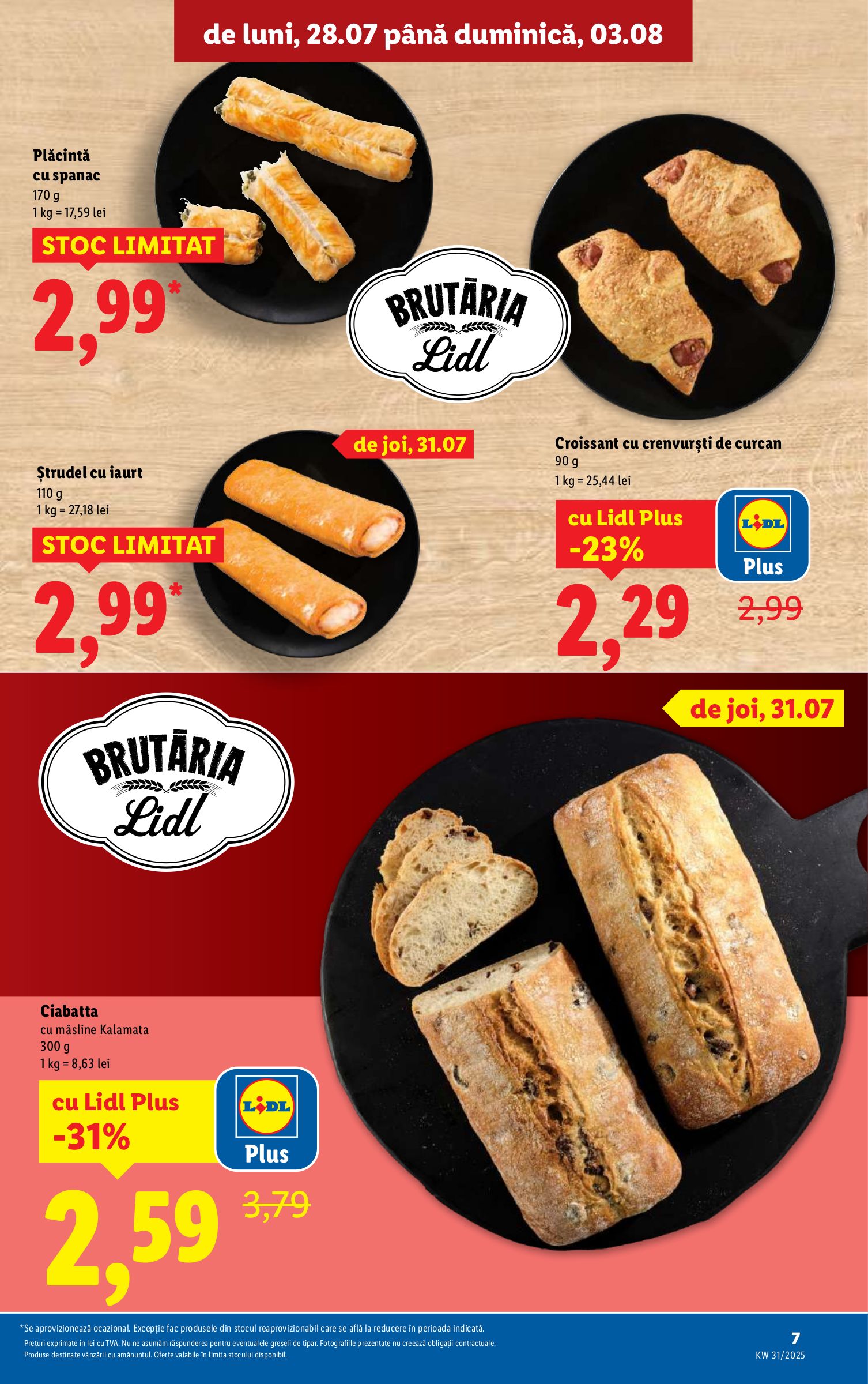 lidl - Catalog Lidl valabil din 28.07. până pe 03.08. - page: 7 lidl - Catalog Lidl valabil din 28.07. până pe 03.08. - page: 7