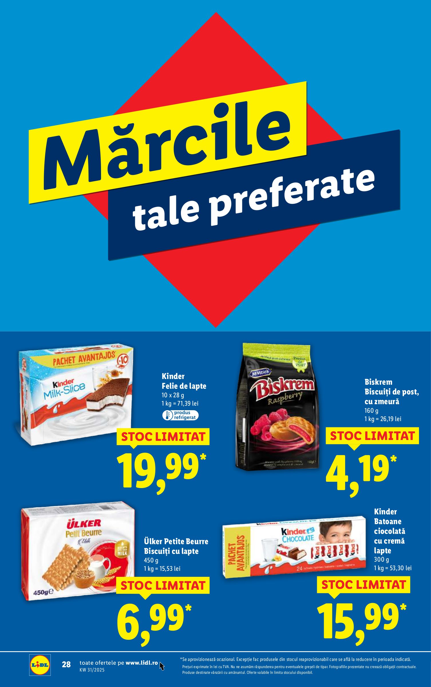 lidl - Catalog Lidl valabil din 28.07. până pe 03.08. - page: 28 lidl - Catalog Lidl valabil din 28.07. până pe 03.08. - page: 28