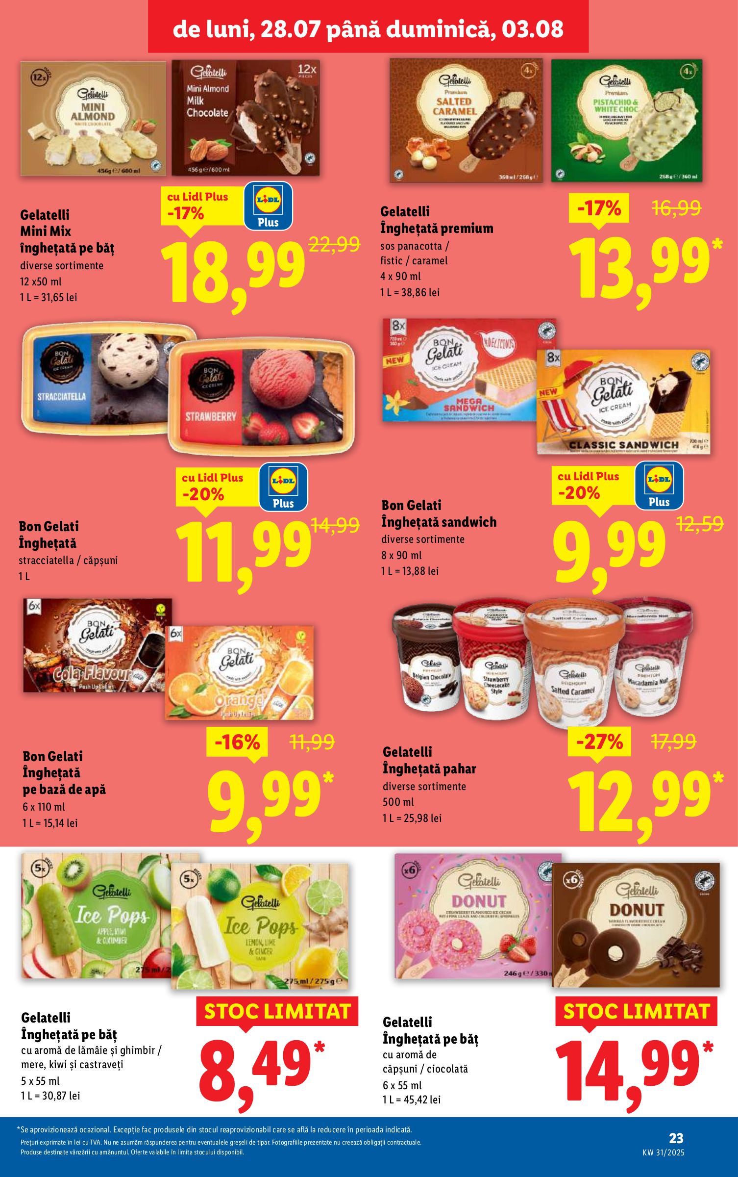 lidl - Catalog Lidl valabil din 28.07. până pe 03.08. - page: 23 lidl - Catalog Lidl valabil din 28.07. până pe 03.08. - page: 23