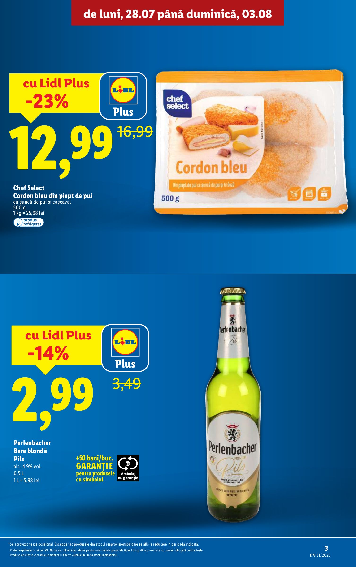 lidl - Catalog Lidl valabil din 28.07. până pe 03.08. - page: 3 lidl - Catalog Lidl valabil din 28.07. până pe 03.08. - page: 3