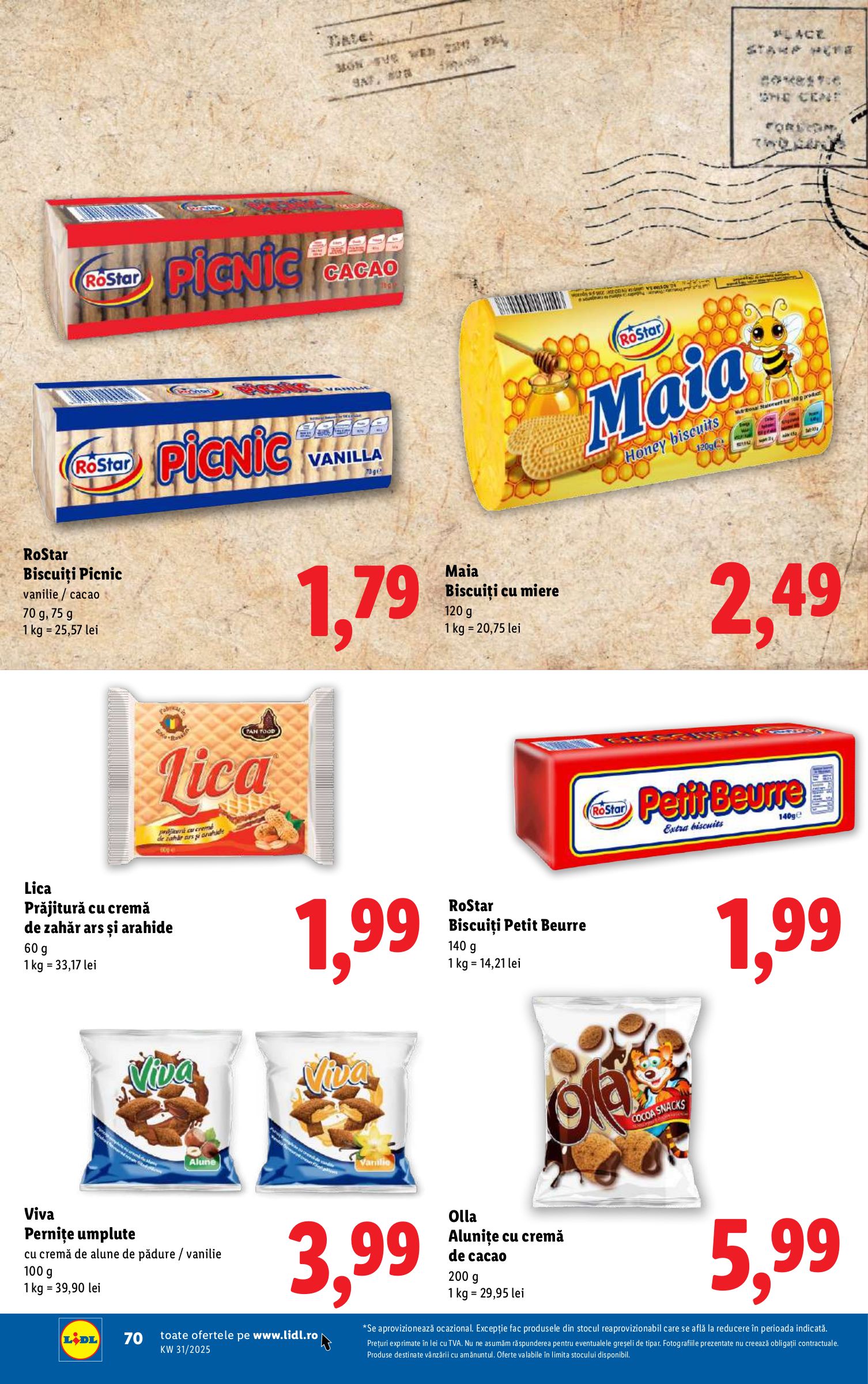 lidl - Catalog Lidl valabil din 28.07. până pe 03.08. - page: 70 lidl - Catalog Lidl valabil din 28.07. până pe 03.08. - page: 70