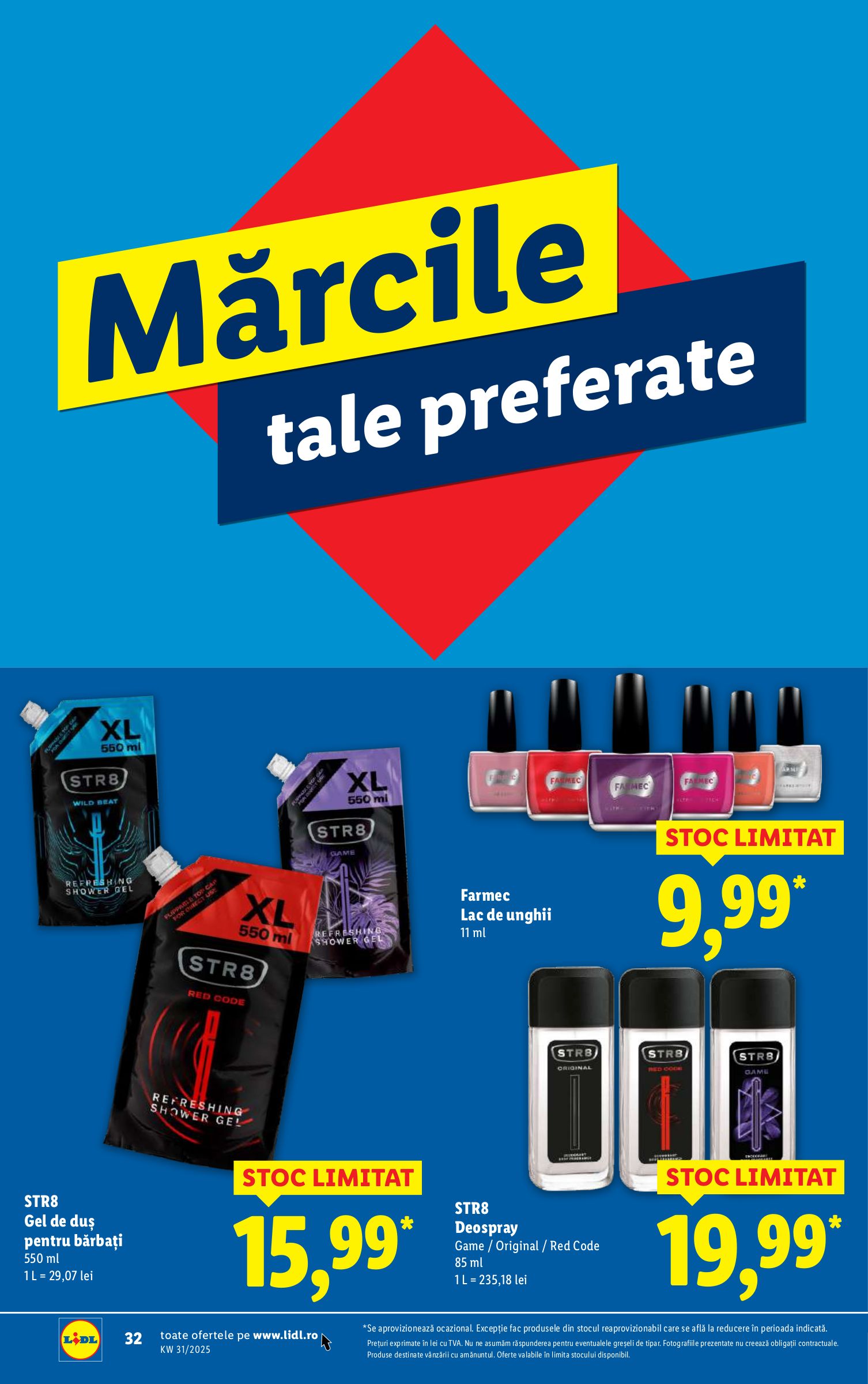 lidl - Catalog Lidl valabil din 28.07. până pe 03.08. - page: 32 lidl - Catalog Lidl valabil din 28.07. până pe 03.08. - page: 32