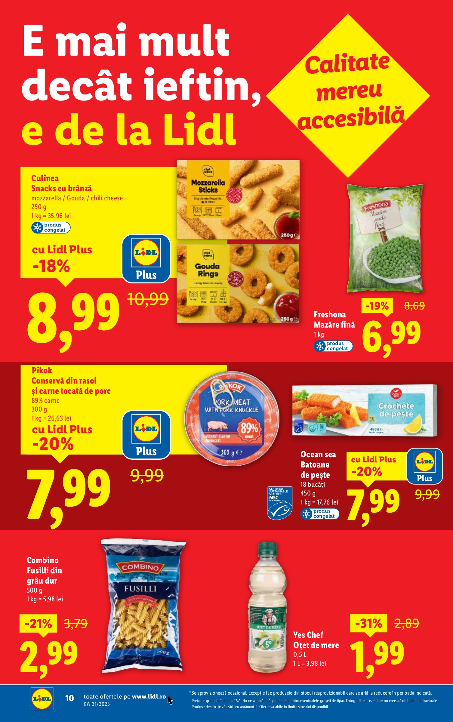 lidl - Catalog Lidl valabil din 28.07. până pe 03.08. - page: 10 lidl - Catalog Lidl valabil din 28.07. până pe 03.08. - page: 10