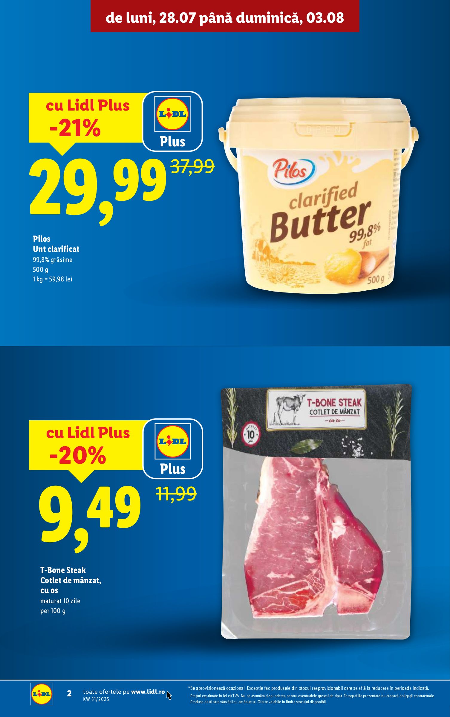 lidl - Catalog Lidl valabil din 28.07. până pe 03.08. - page: 2 lidl - Catalog Lidl valabil din 28.07. până pe 03.08. - page: 2