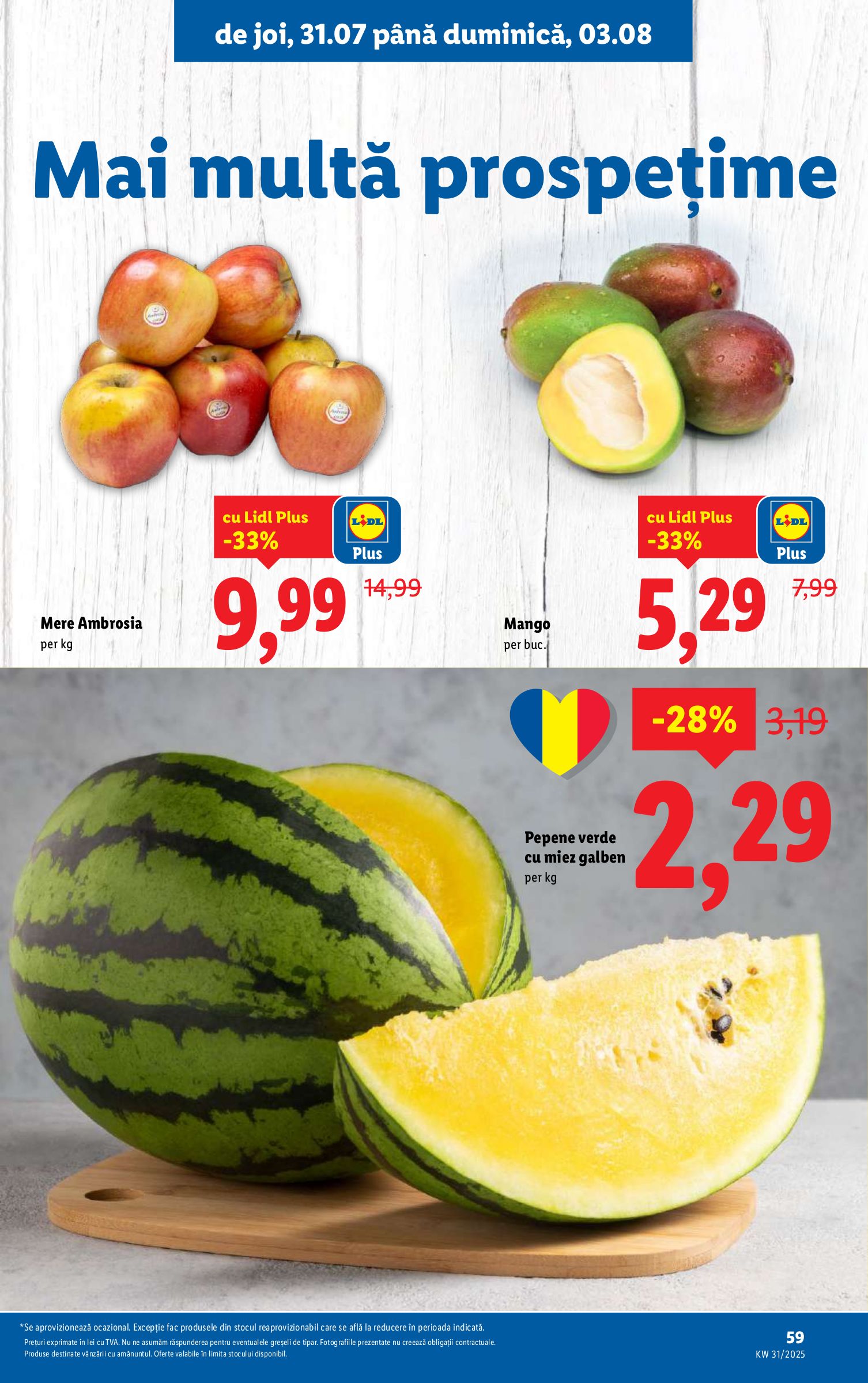 lidl - Catalog Lidl valabil din 28.07. până pe 03.08. - page: 59 lidl - Catalog Lidl valabil din 28.07. până pe 03.08. - page: 59