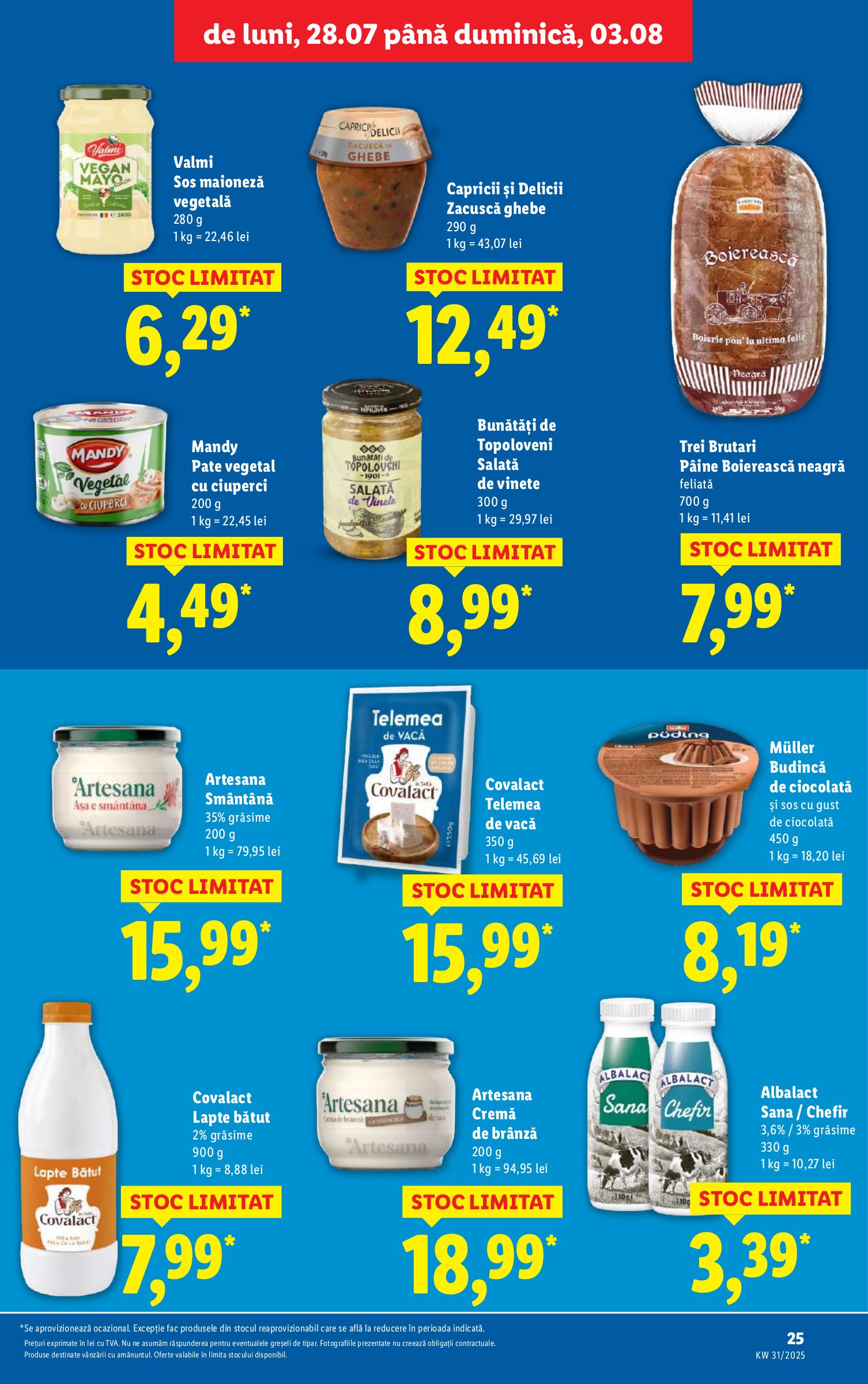 lidl - Catalog Lidl valabil din 28.07. până pe 03.08. - page: 25 lidl - Catalog Lidl valabil din 28.07. până pe 03.08. - page: 25