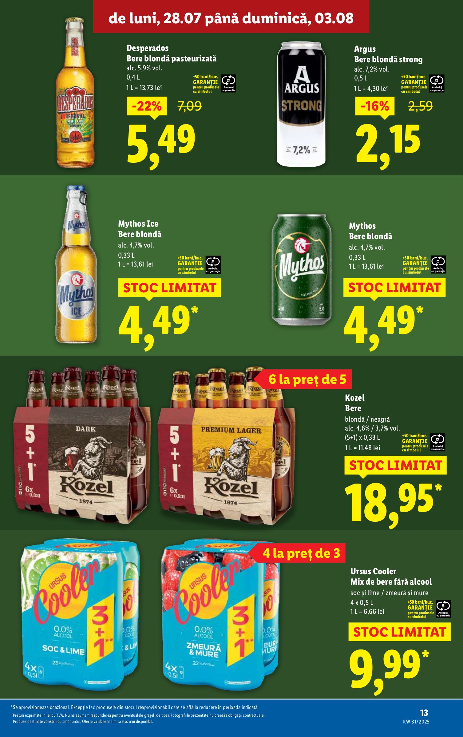 lidl - Catalog Lidl valabil din 28.07. până pe 03.08. - page: 13 lidl - Catalog Lidl valabil din 28.07. până pe 03.08. - page: 13