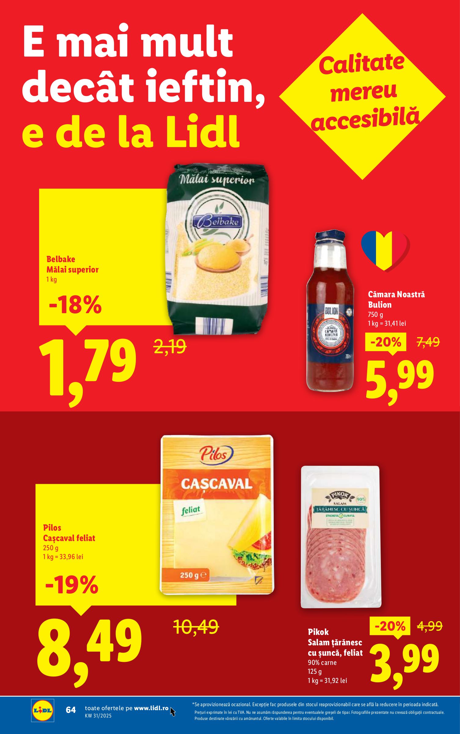 lidl - Catalog Lidl valabil din 28.07. până pe 03.08. - page: 64 lidl - Catalog Lidl valabil din 28.07. până pe 03.08. - page: 64