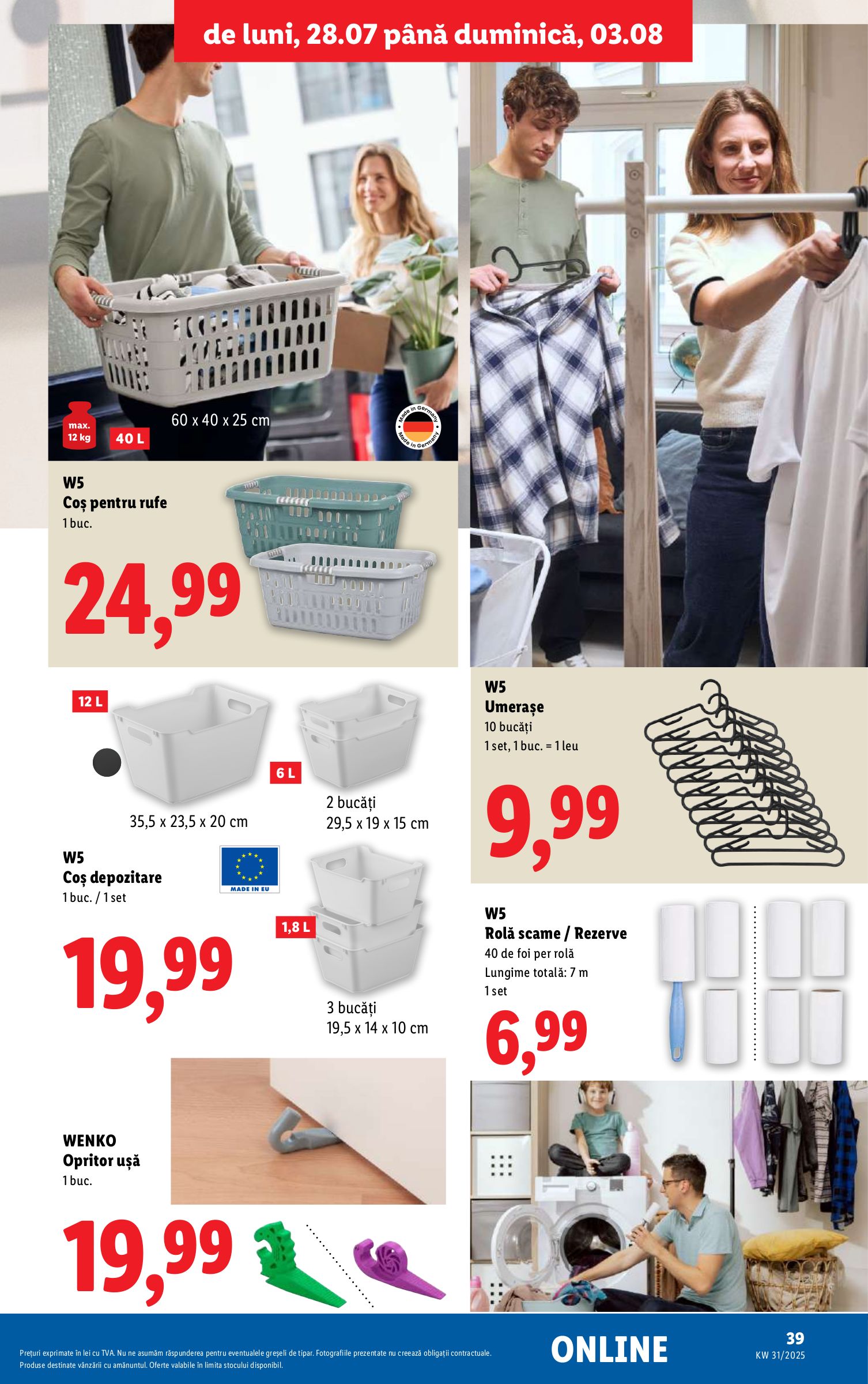 lidl - Catalog Lidl valabil din 28.07. până pe 03.08. - page: 39 lidl - Catalog Lidl valabil din 28.07. până pe 03.08. - page: 39