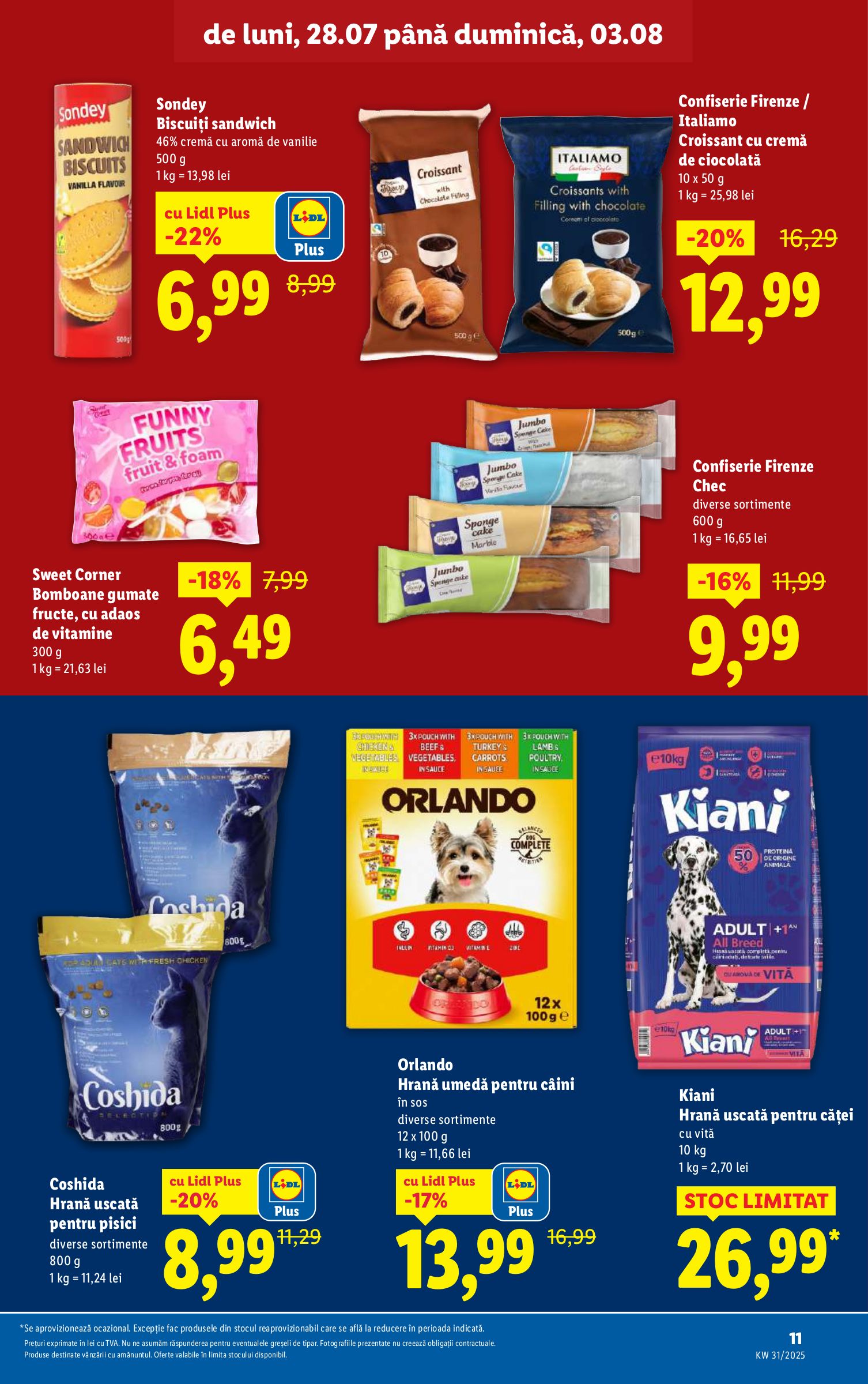 lidl - Catalog Lidl valabil din 28.07. până pe 03.08. - page: 11 lidl - Catalog Lidl valabil din 28.07. până pe 03.08. - page: 11