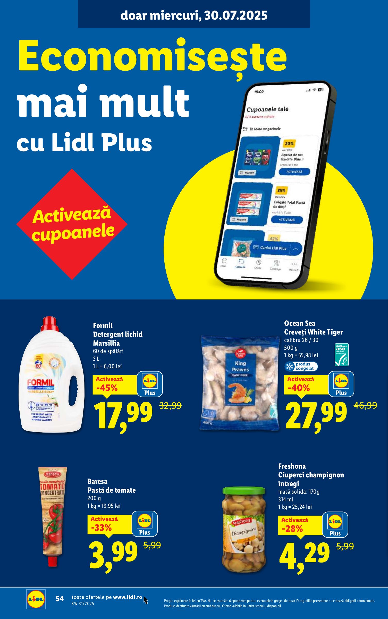 lidl - Catalog Lidl valabil din 28.07. până pe 03.08. - page: 54 lidl - Catalog Lidl valabil din 28.07. până pe 03.08. - page: 54