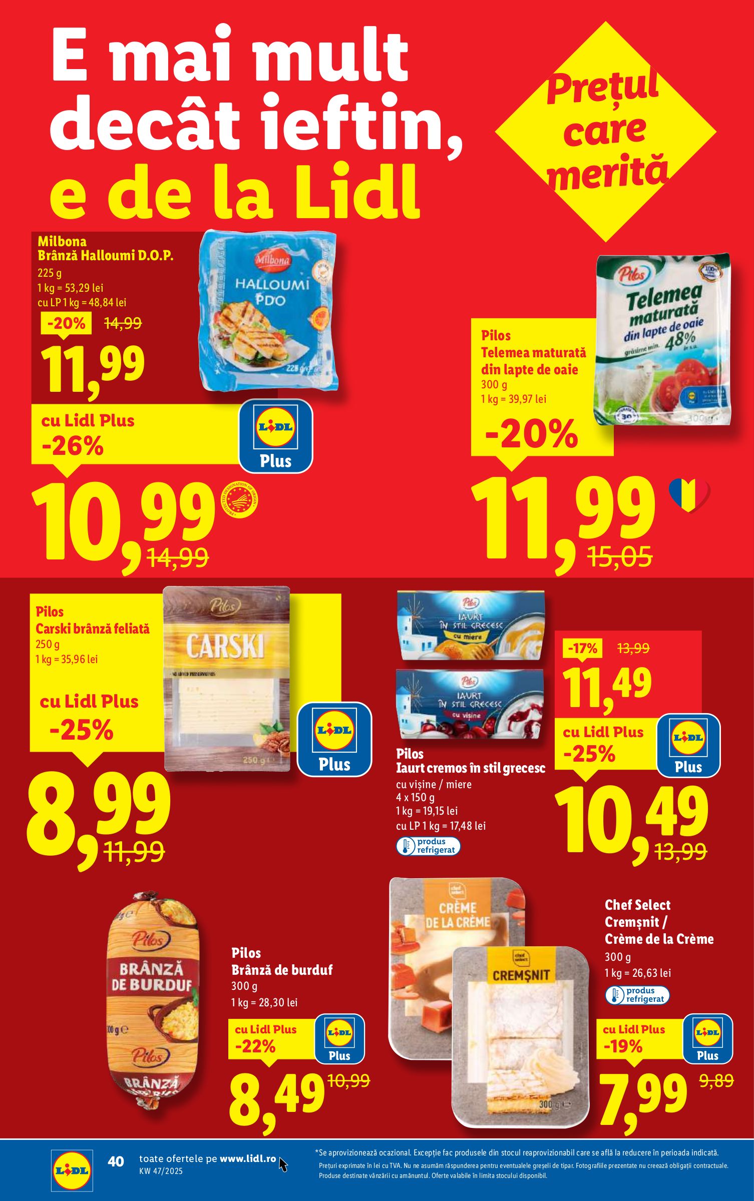 lidl - Catalog Lidl online – oferte valabile din 17.11. - page: 40