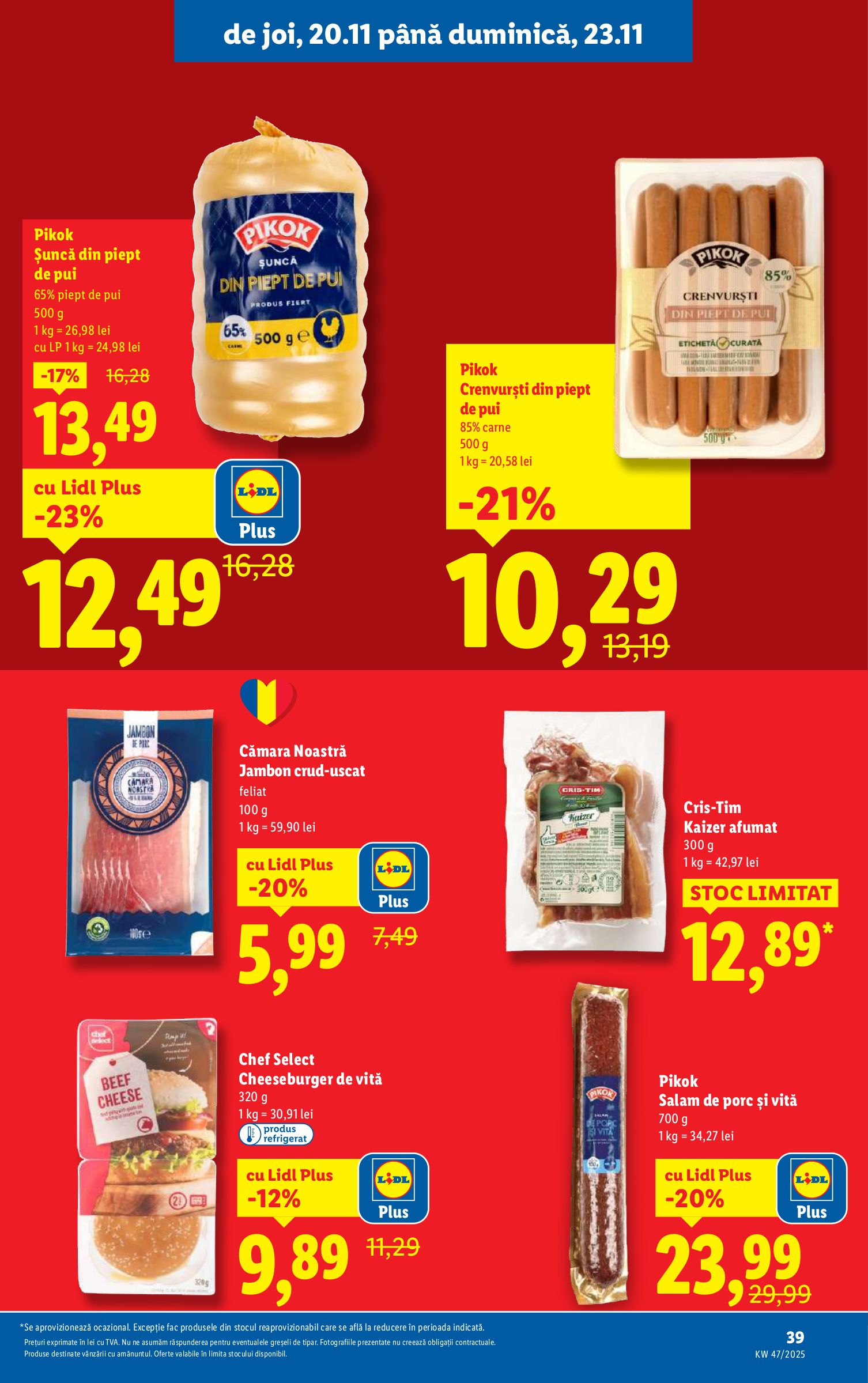 lidl - Catalog Lidl online – oferte valabile din 17.11. - page: 39