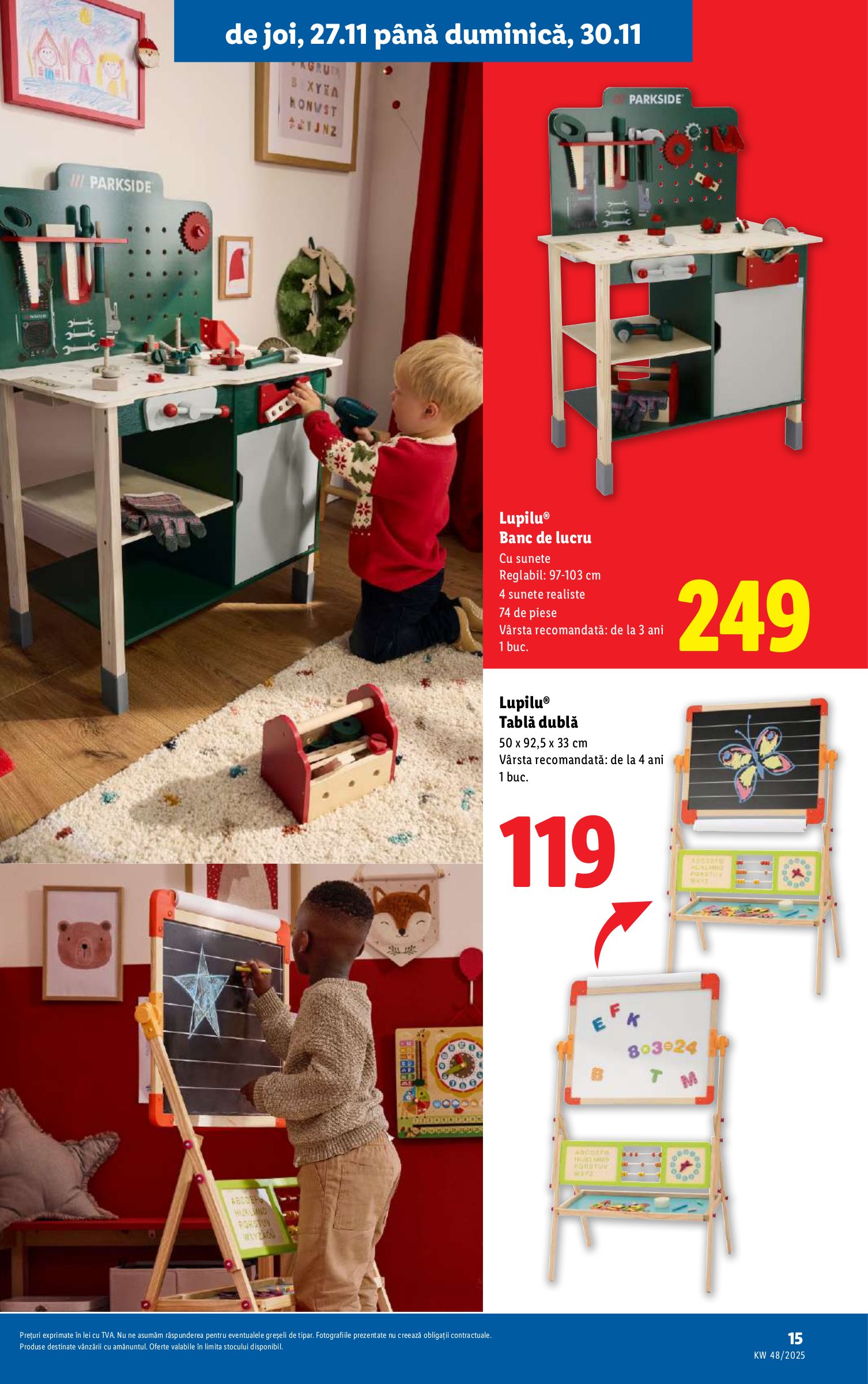 lidl - Catalog Lidl - Catalogul săptămânal Non Food online – oferte valabile din 24.11. - page: 15