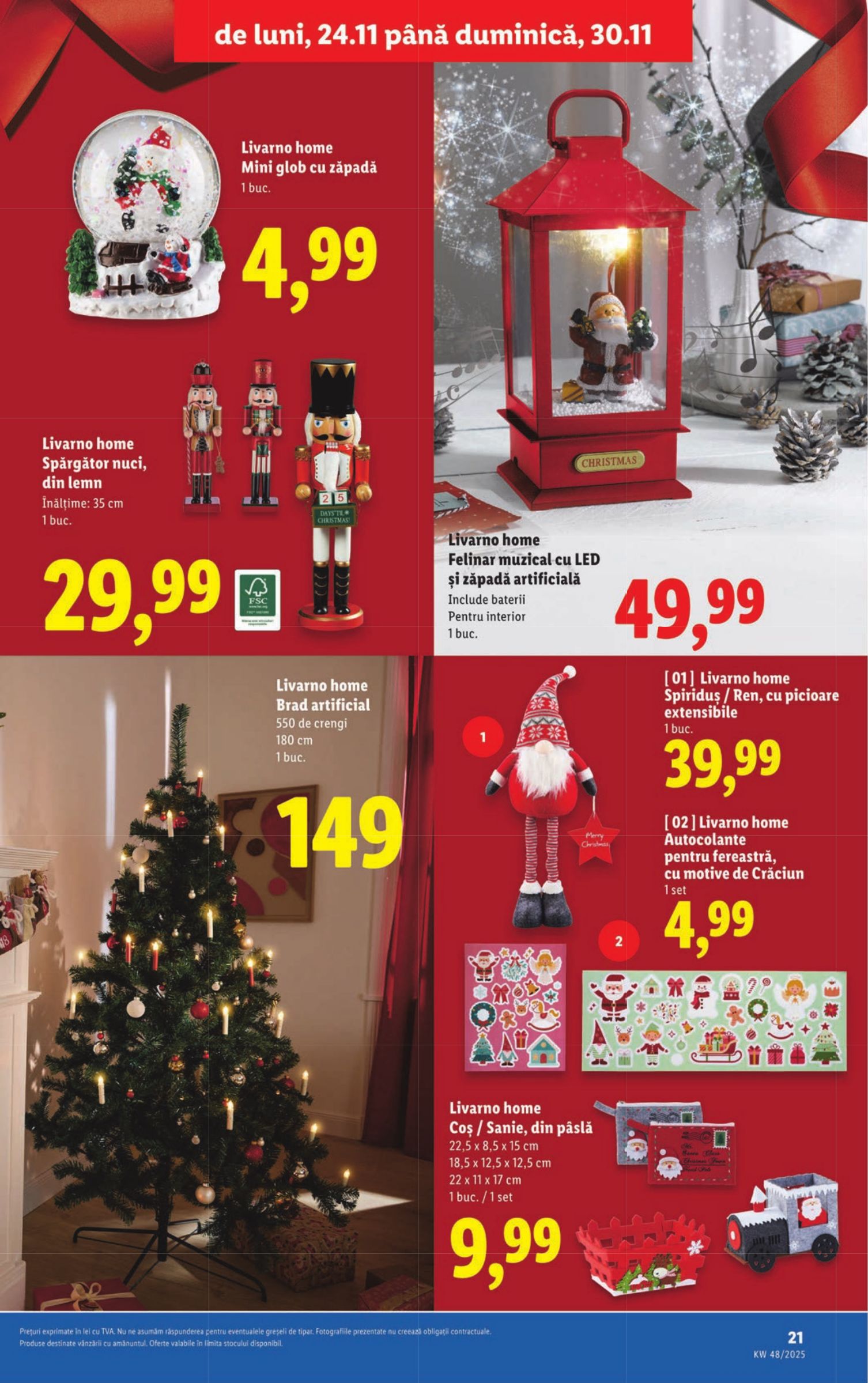 lidl - Catalog Lidl online – oferte valabile din 24.11. - page: 21