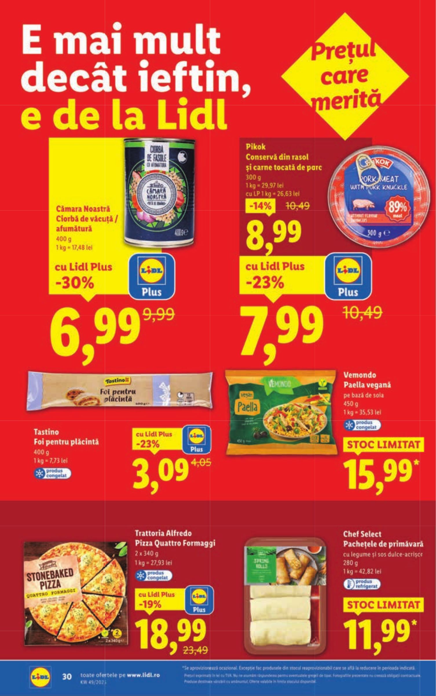 lidl - Catalog Lidl online – oferte valabile din 01.12. - page: 30