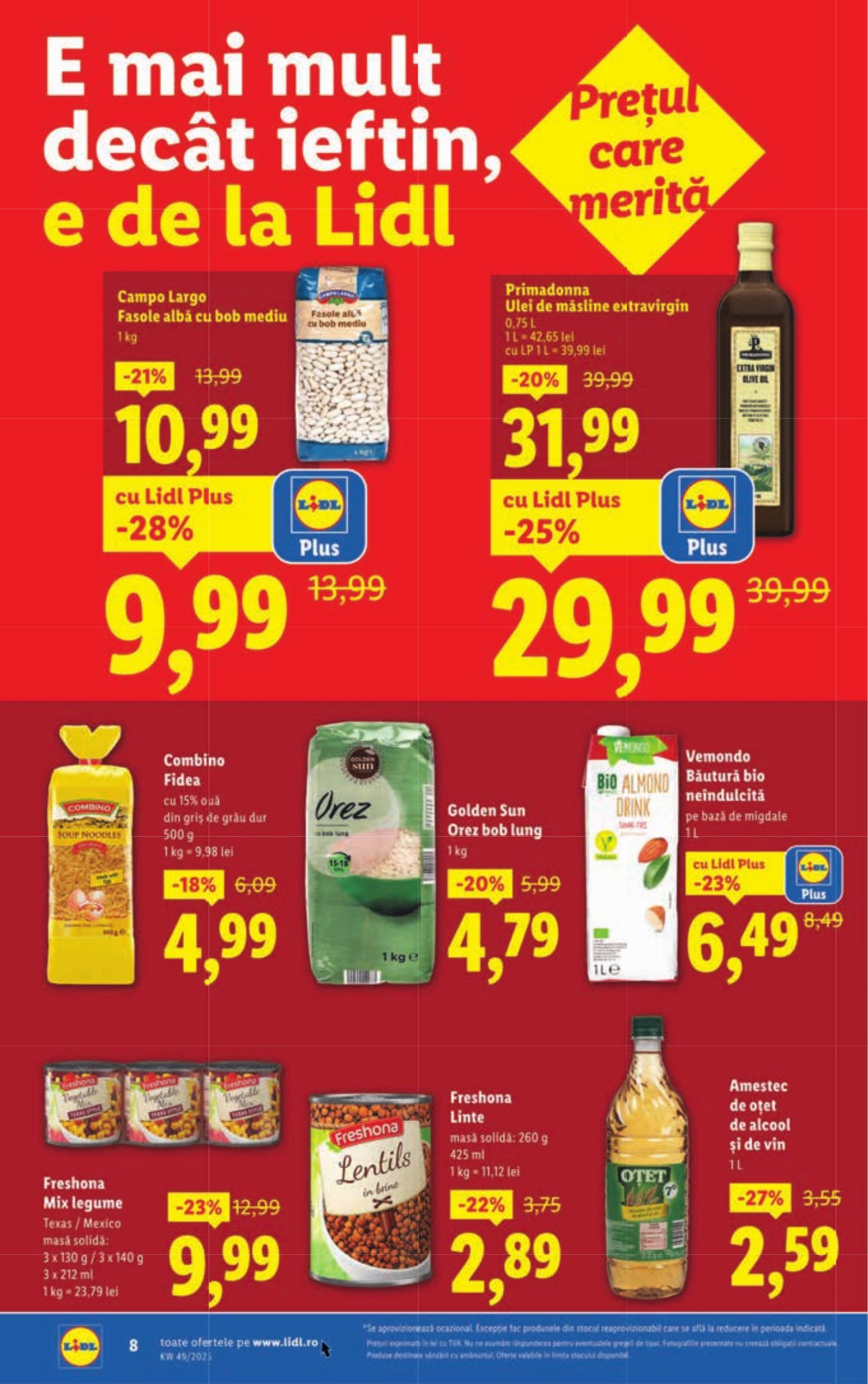 lidl - Catalog Lidl online – oferte valabile din 01.12. - page: 8