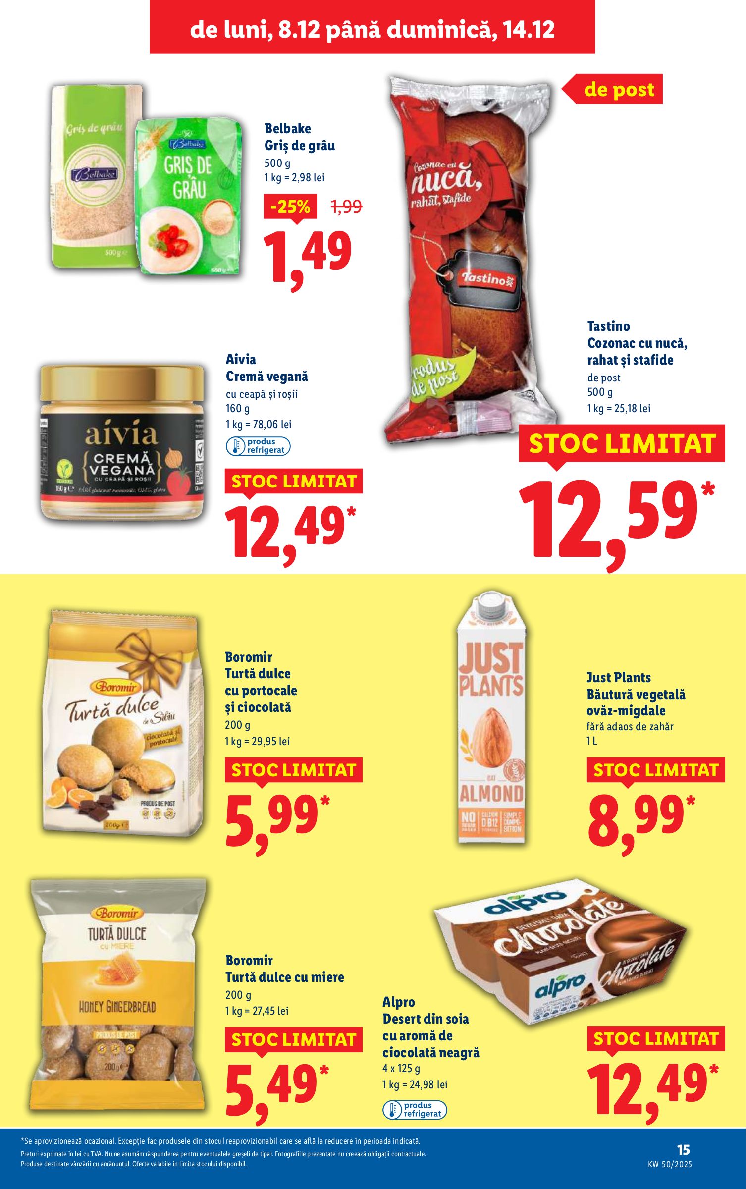 lidl - Catalog Lidl online – oferte valabile din 08.12. - page: 15