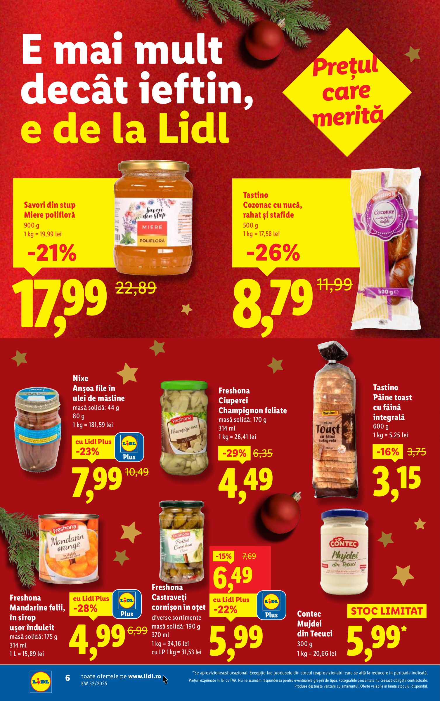 lidl - Catalog Lidl online – oferte valabile din 22.12. - page: 6