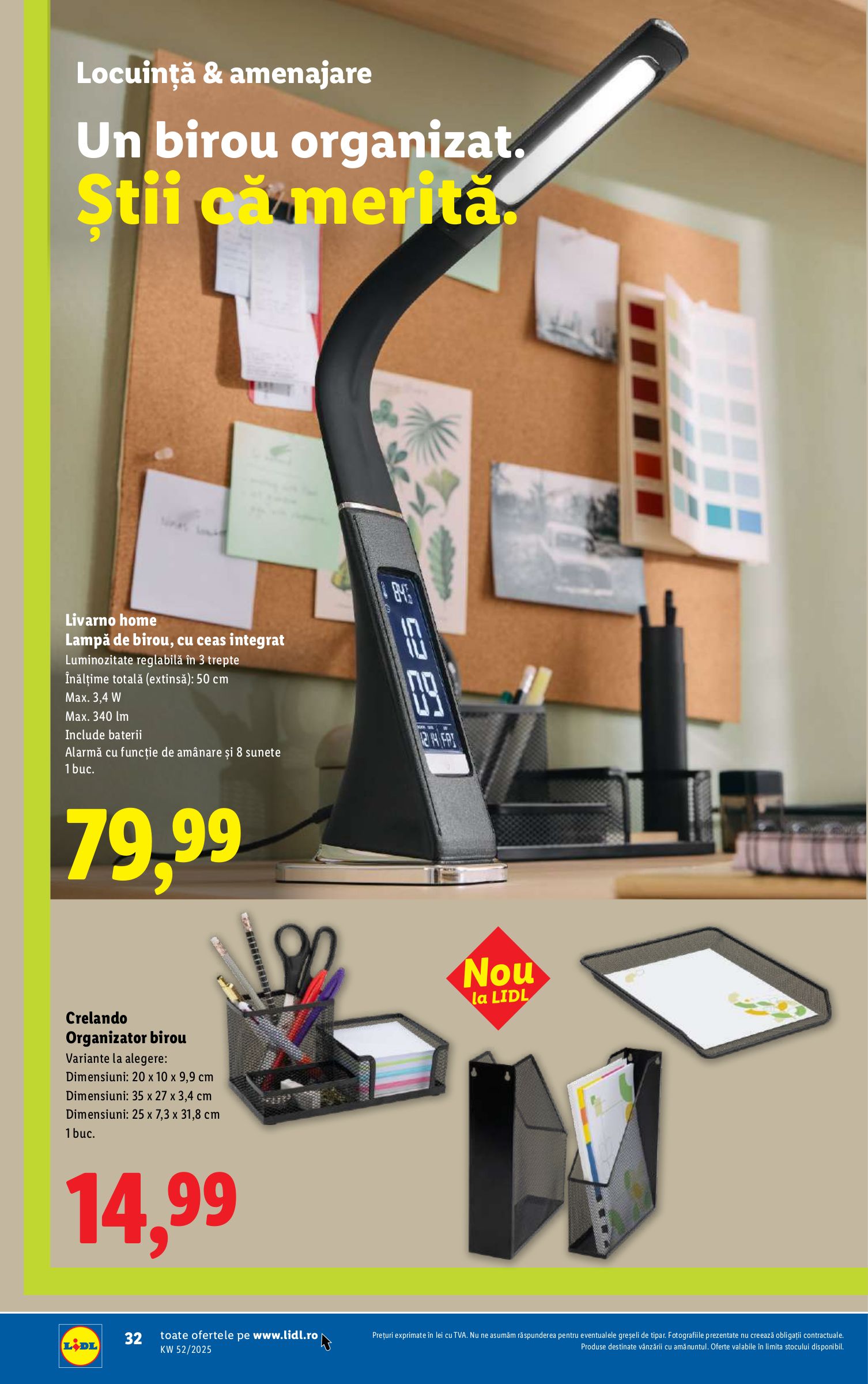 lidl - Catalog Lidl online – oferte valabile din 22.12. - page: 32