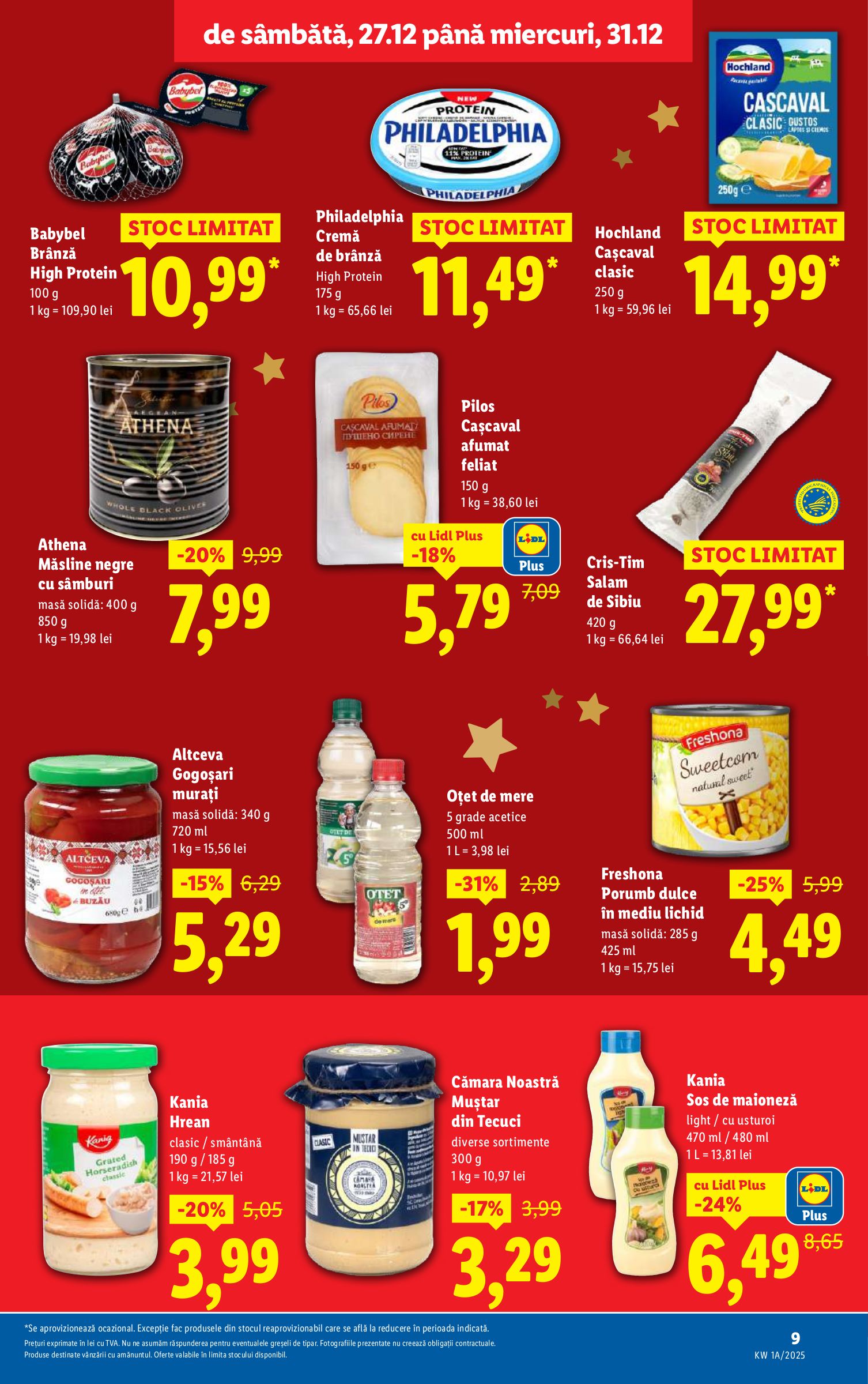 lidl - Catalog Lidl online – oferte valabile din 27.12. - page: 9