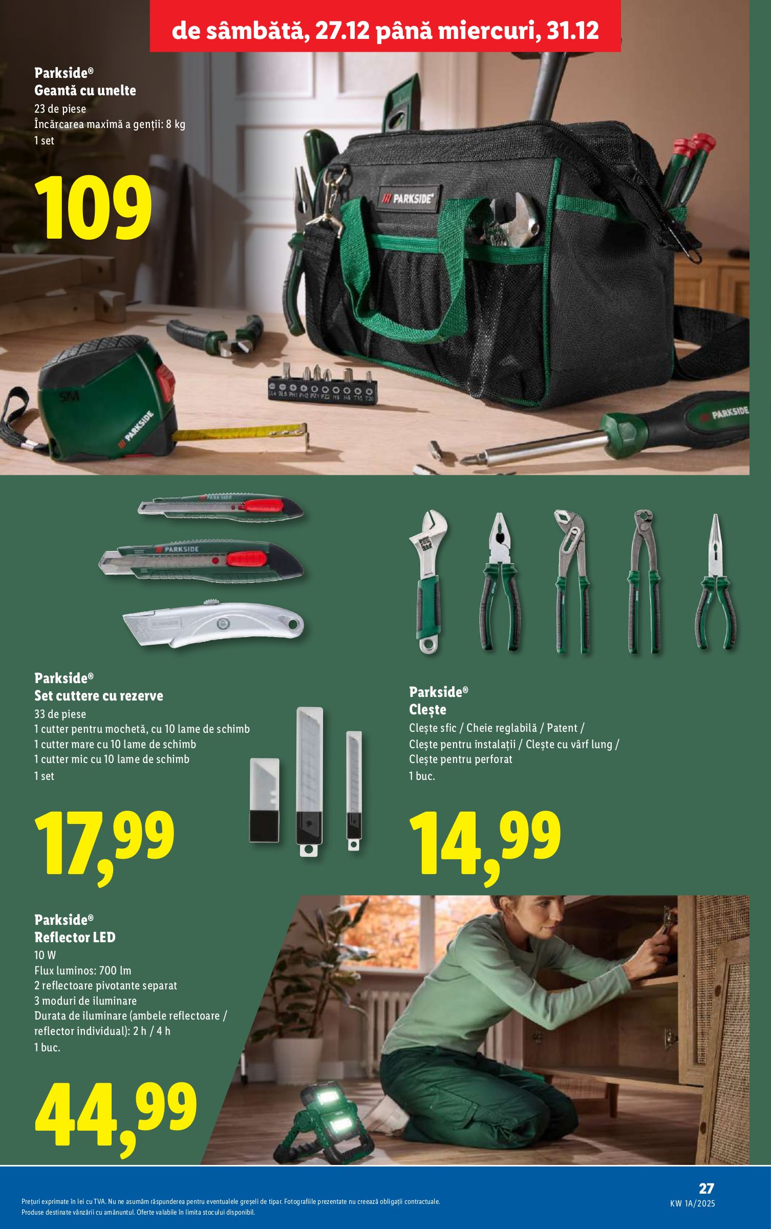 lidl - Catalog Lidl online – oferte valabile din 27.12. - page: 27
