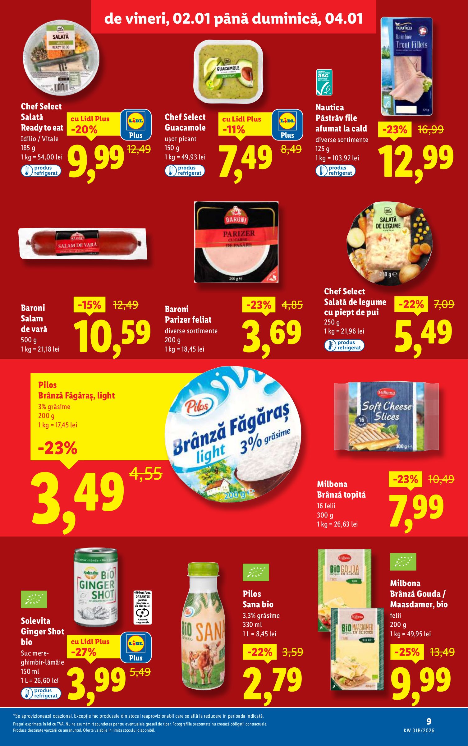 lidl - Catalog Lidl online – oferte valabile din 02.01. - page: 9