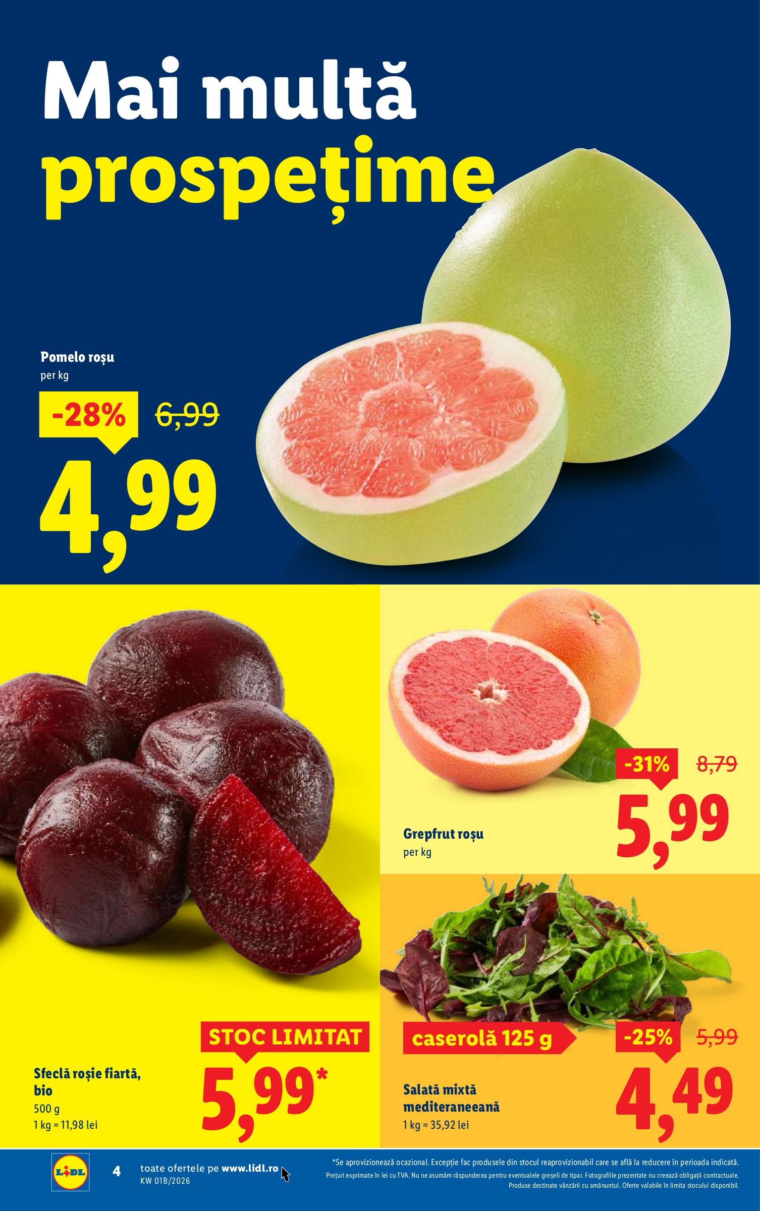 lidl - Catalog Lidl online – oferte valabile din 02.01. - page: 4