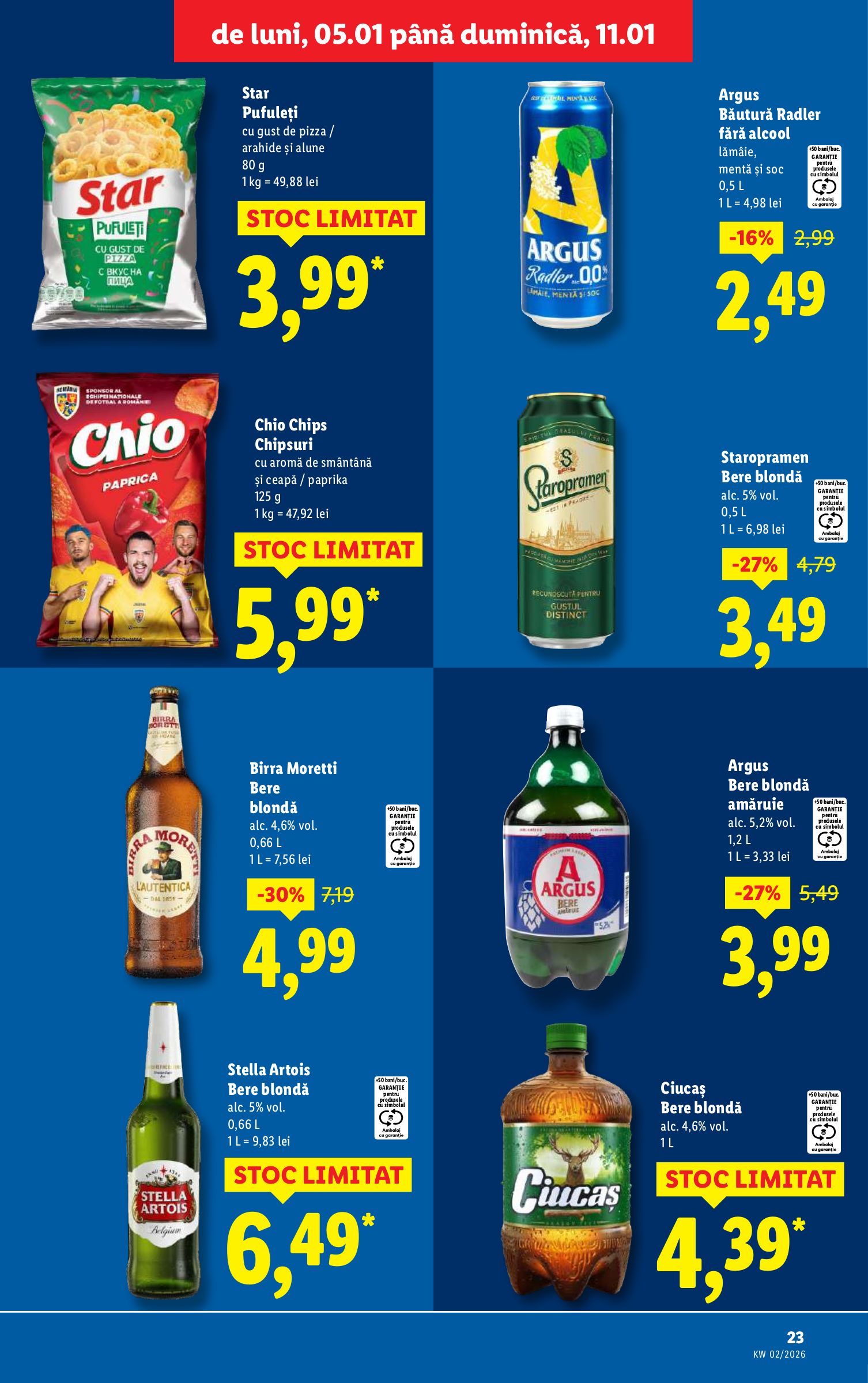 lidl - Catalog Lidl online – oferte valabile din 05.01. - page: 23