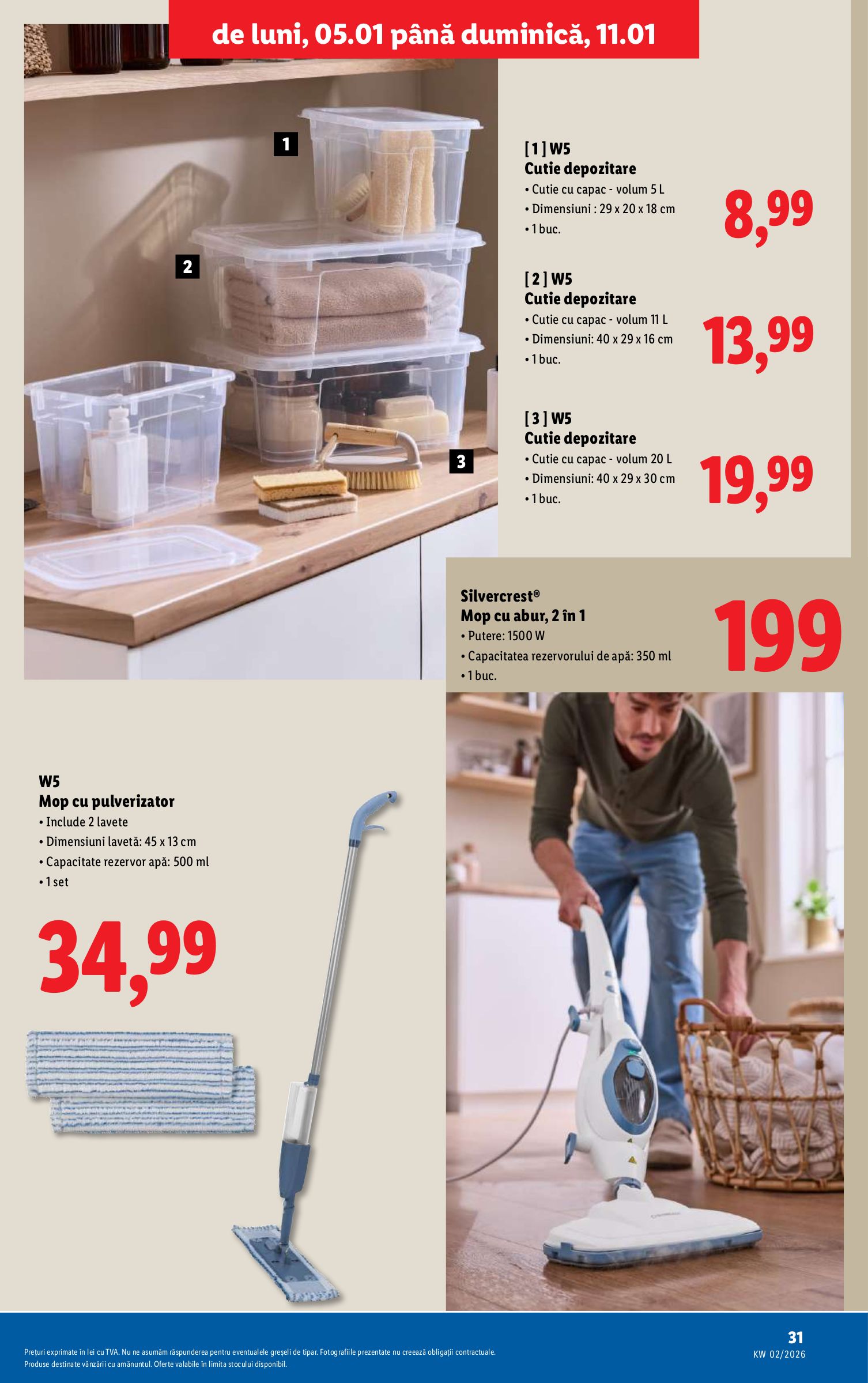 lidl - Catalog Lidl online – oferte valabile din 05.01. - page: 31