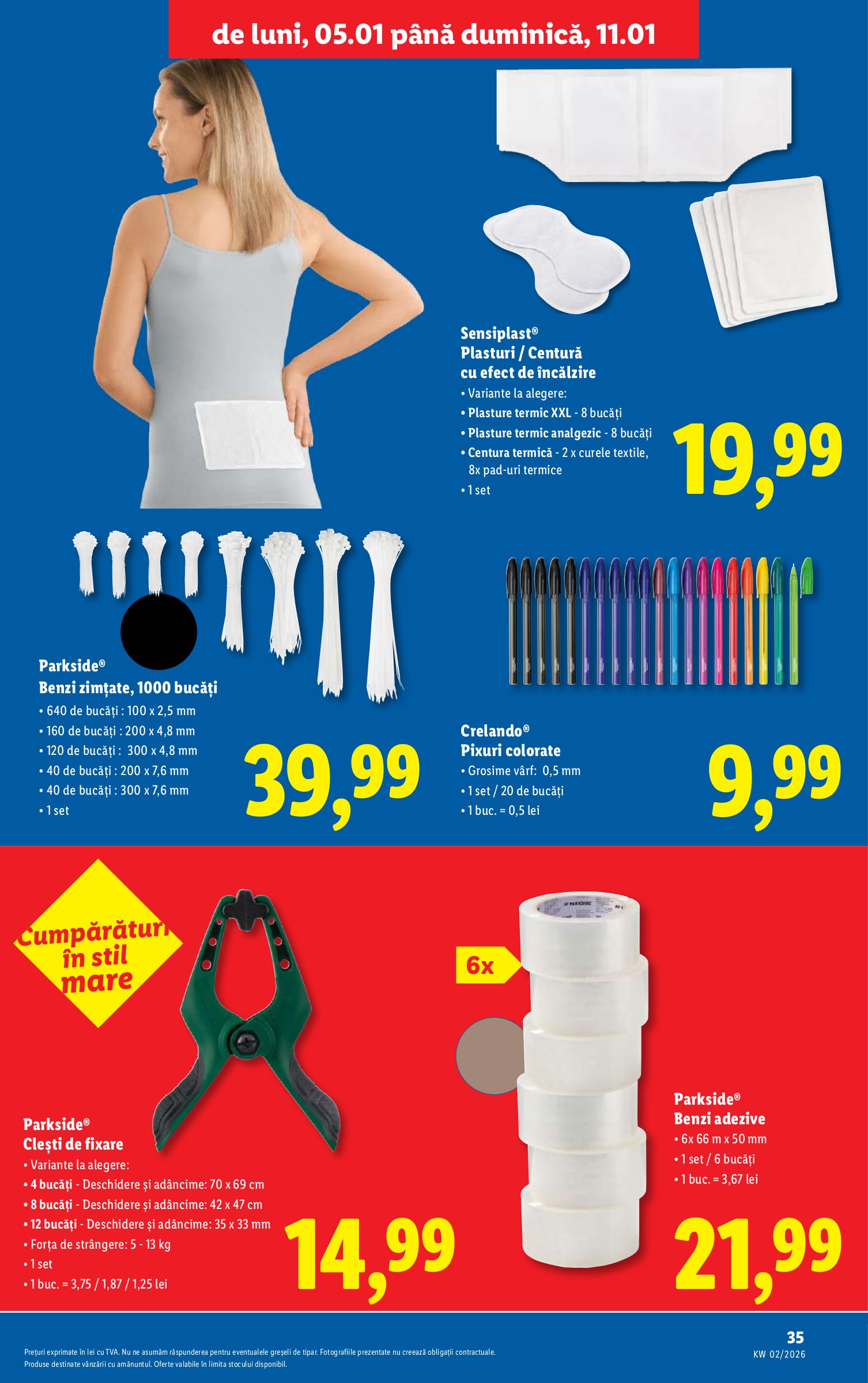 lidl - Catalog Lidl online – oferte valabile din 05.01. - page: 35