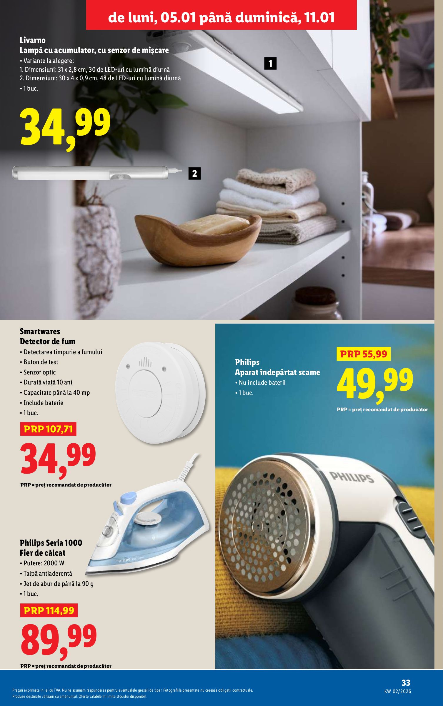 lidl - Catalog Lidl online – oferte valabile din 05.01. - page: 33