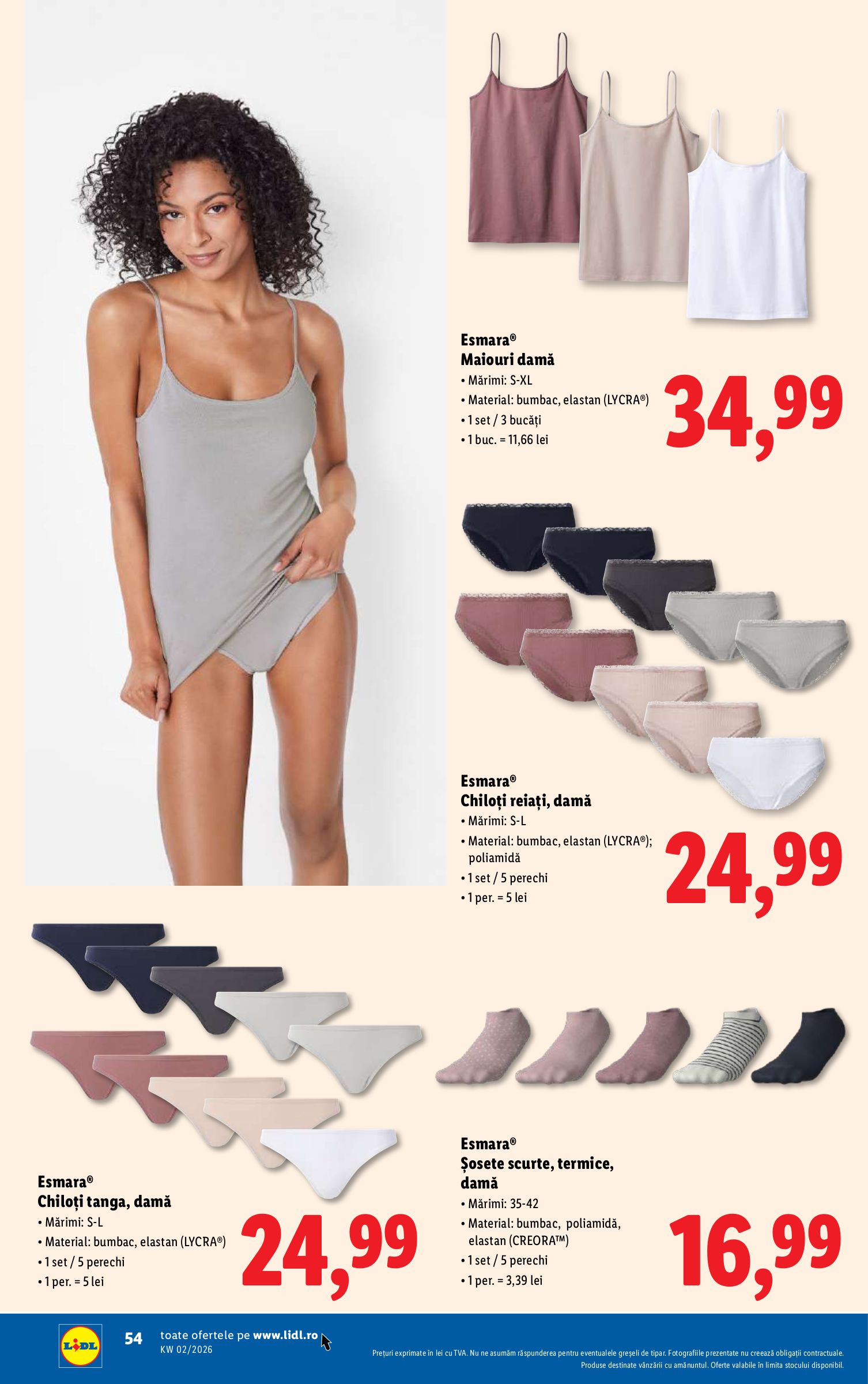 lidl - Catalog Lidl online – oferte valabile din 05.01. - page: 54