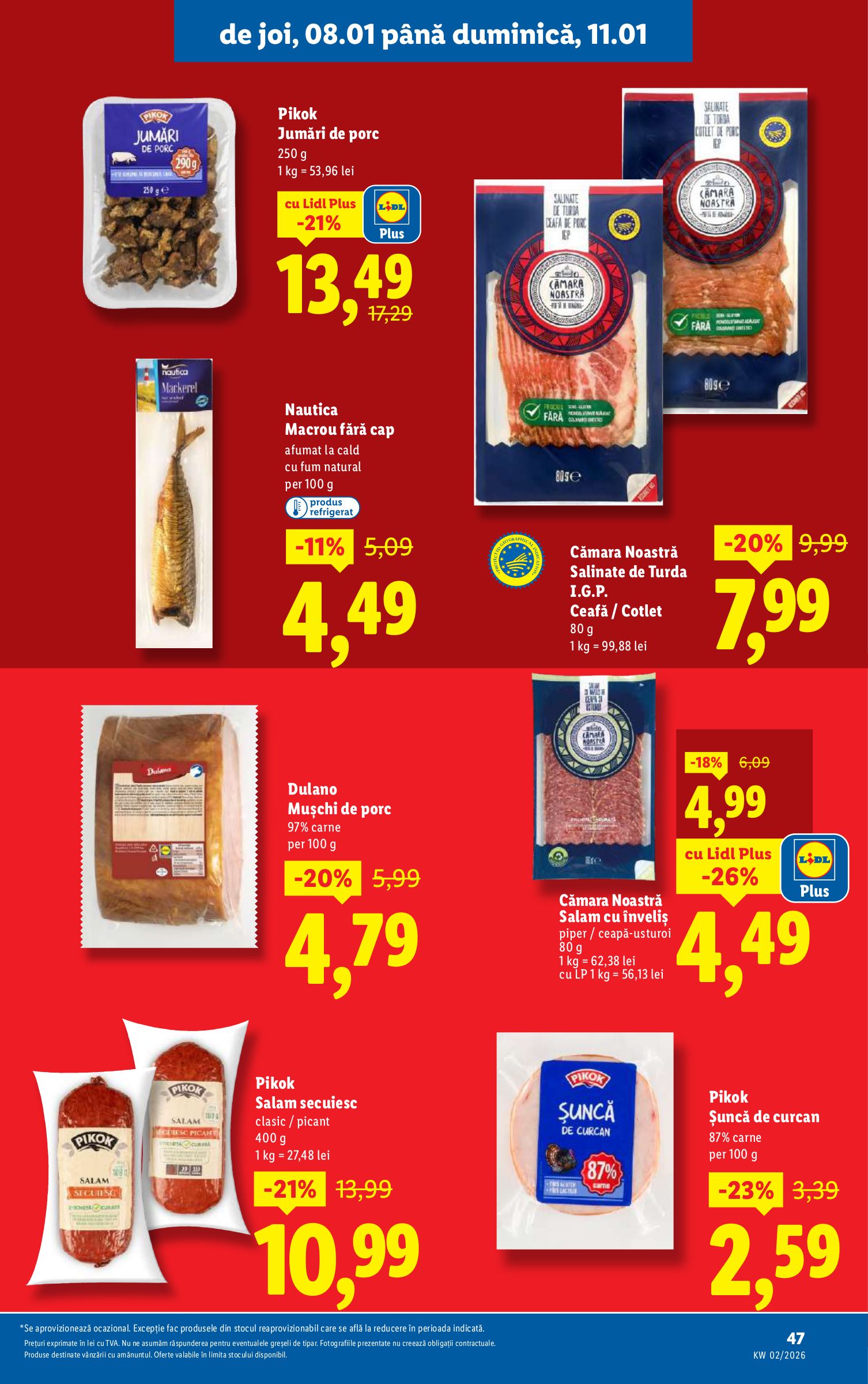 lidl - Catalog Lidl online – oferte valabile din 05.01. - page: 47