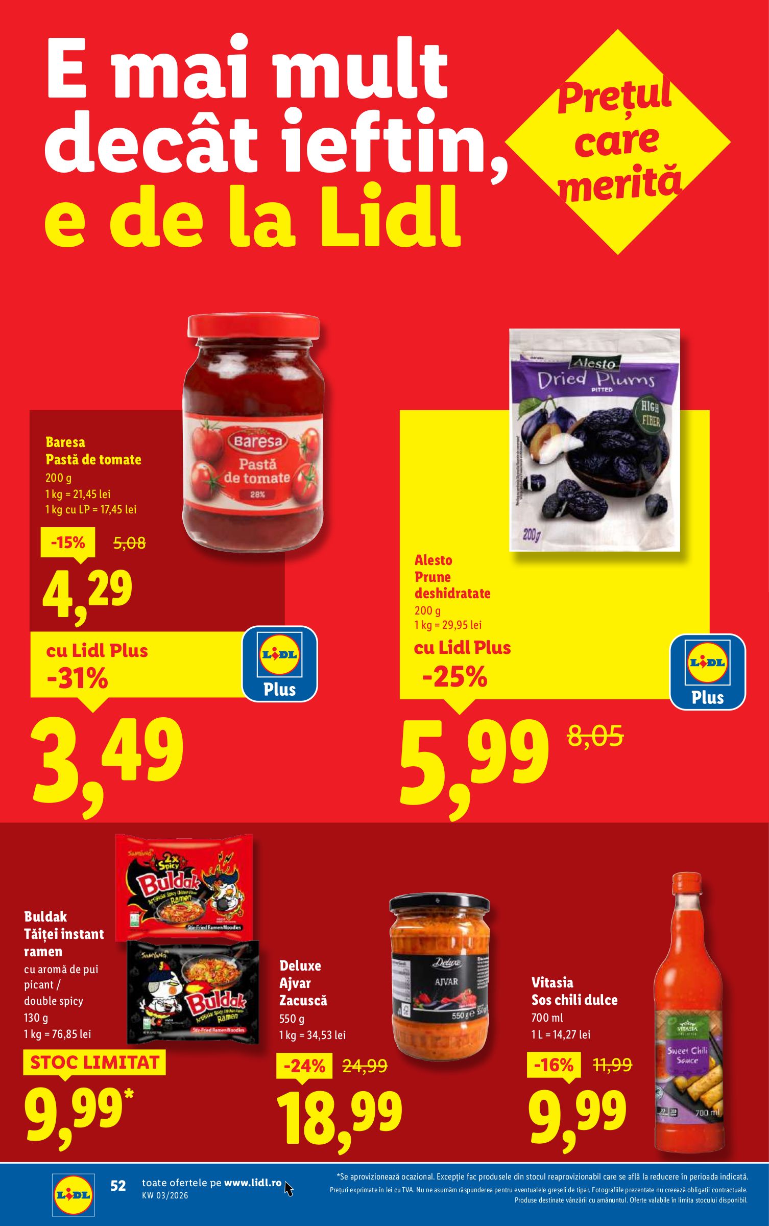 lidl - Catalog Lidl online – oferte valabile din 12.01. - page: 52