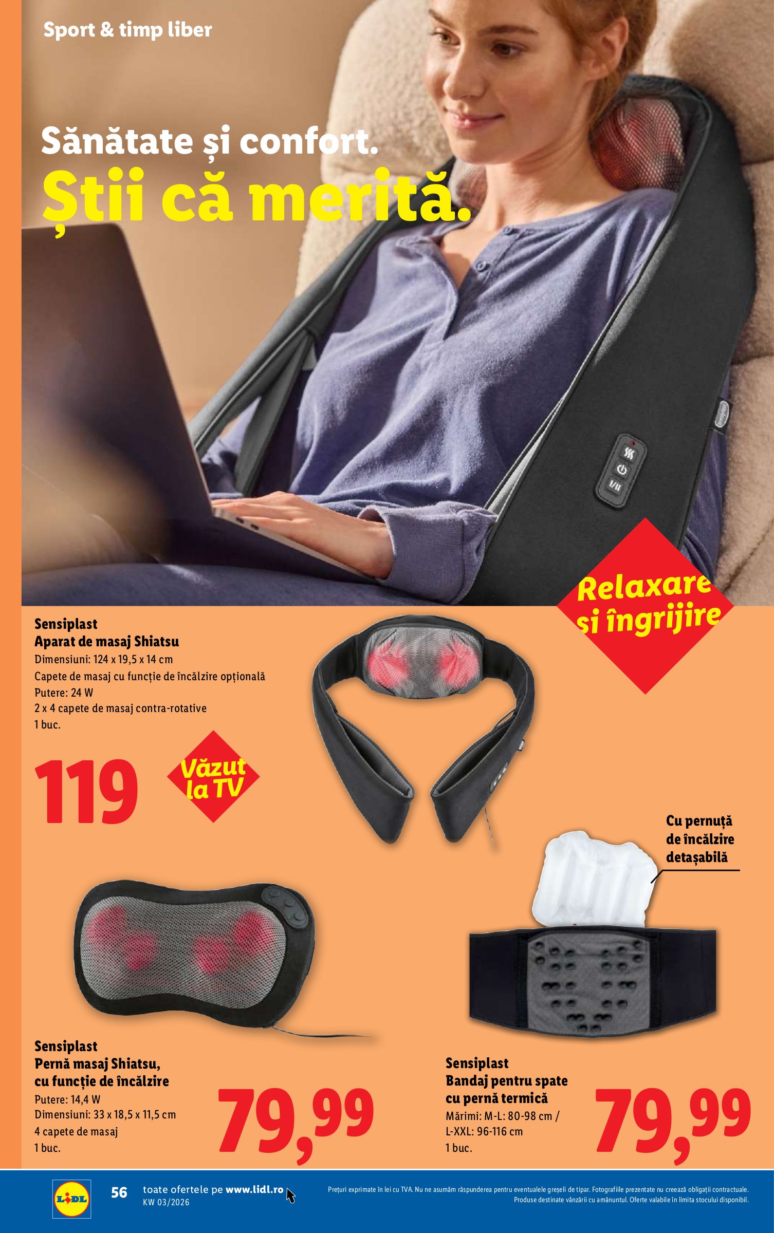 lidl - Catalog Lidl online – oferte valabile din 12.01. - page: 56