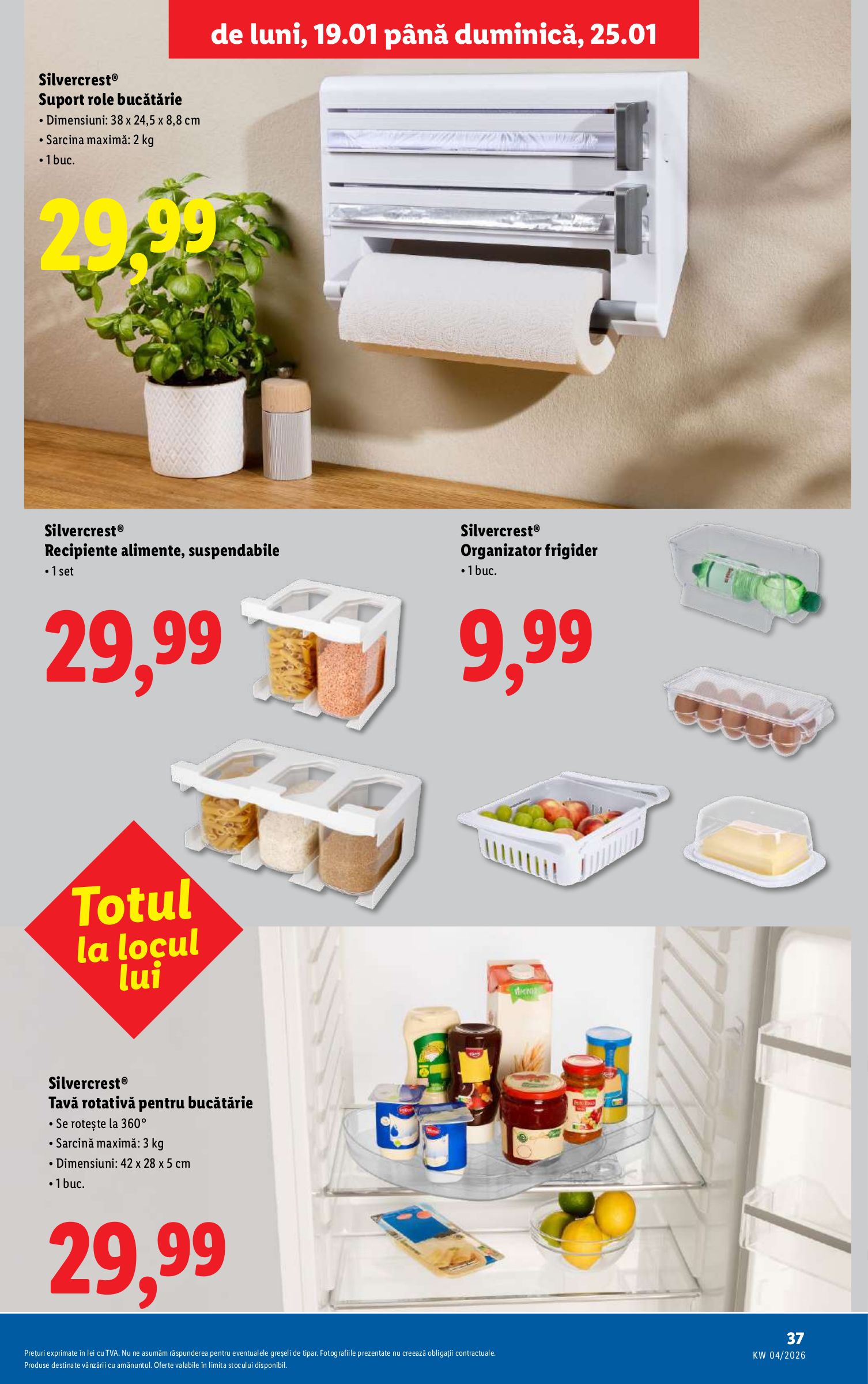 lidl - Catalog Lidl online – oferte valabile din 19.01. - page: 37