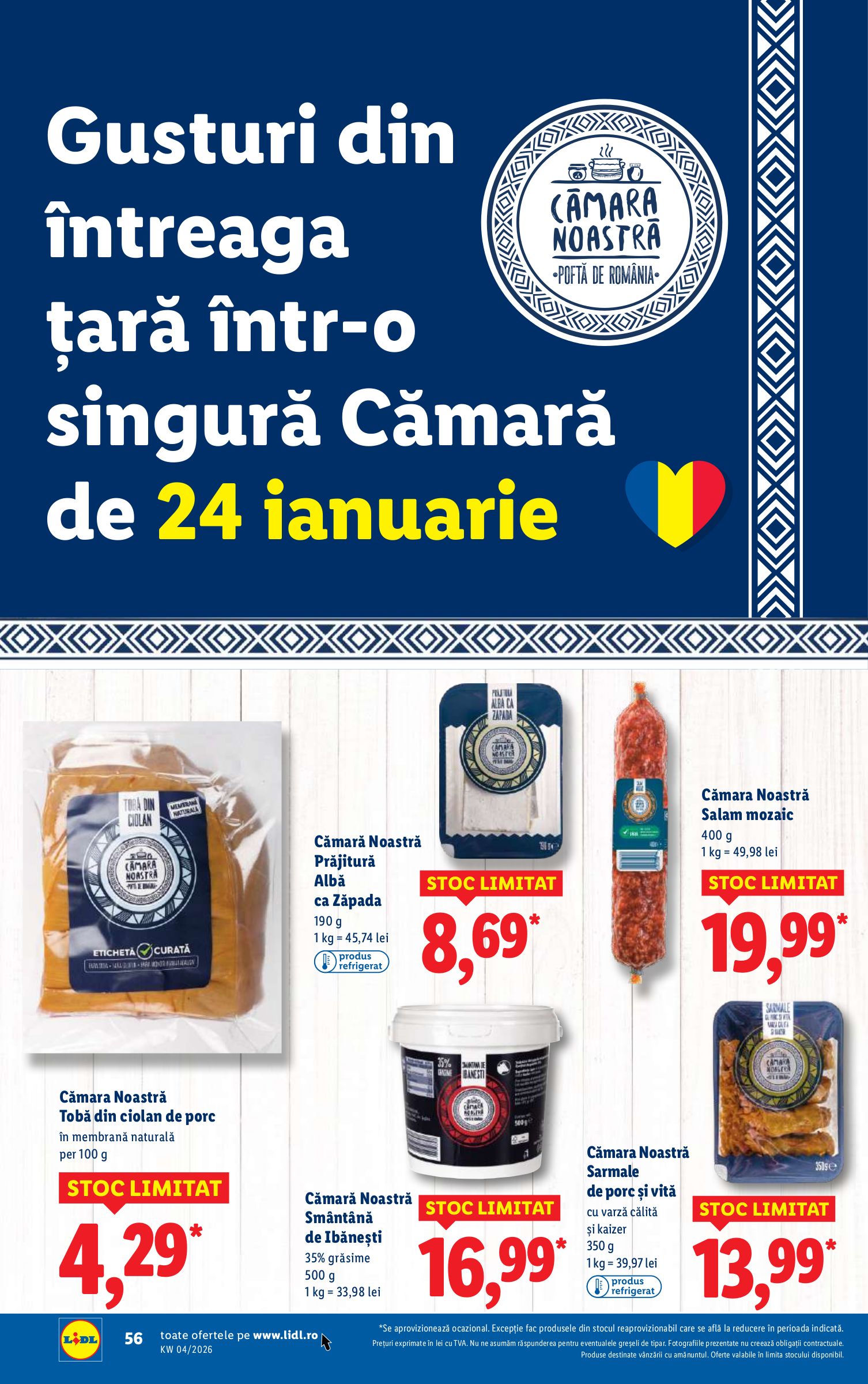 lidl - Catalog Lidl online – oferte valabile din 19.01. - page: 56