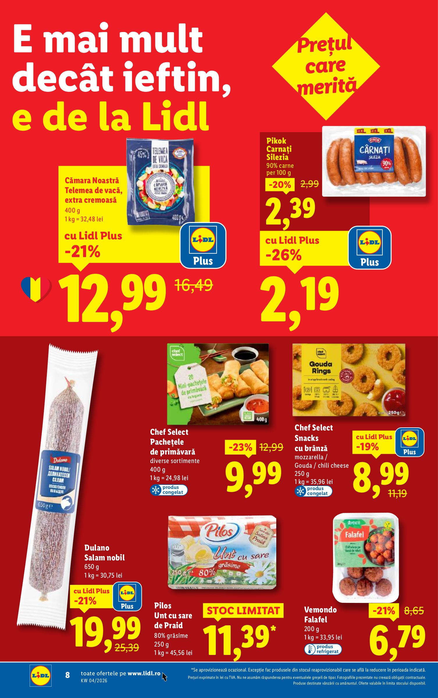lidl - Catalog Lidl online – oferte valabile din 19.01. - page: 8