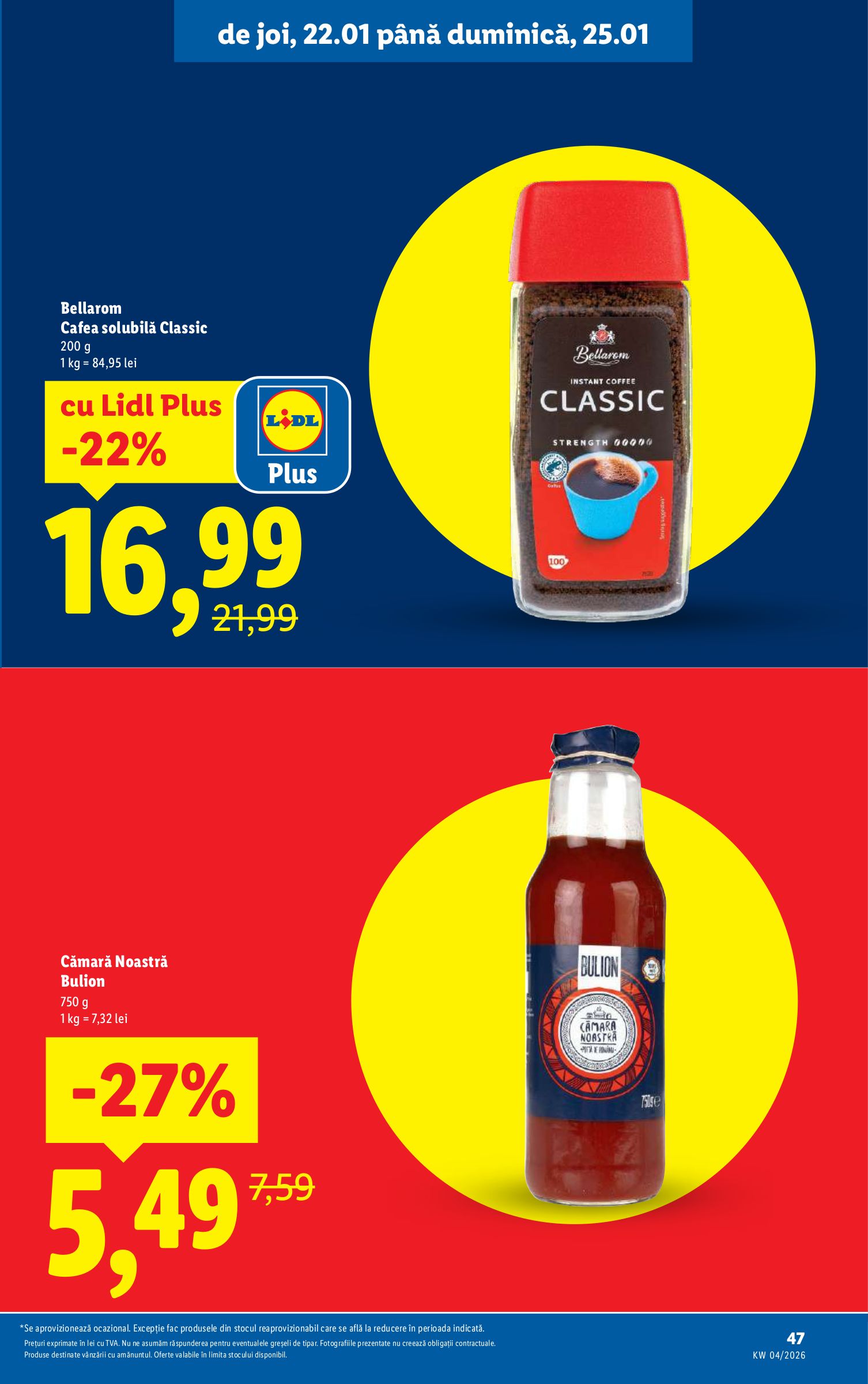 lidl - Catalog Lidl online – oferte valabile din 19.01. - page: 47