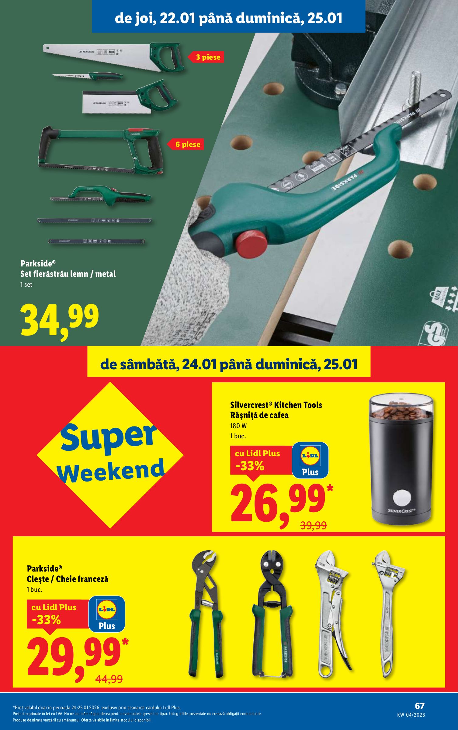 lidl - Catalog Lidl online – oferte valabile din 19.01. - page: 67