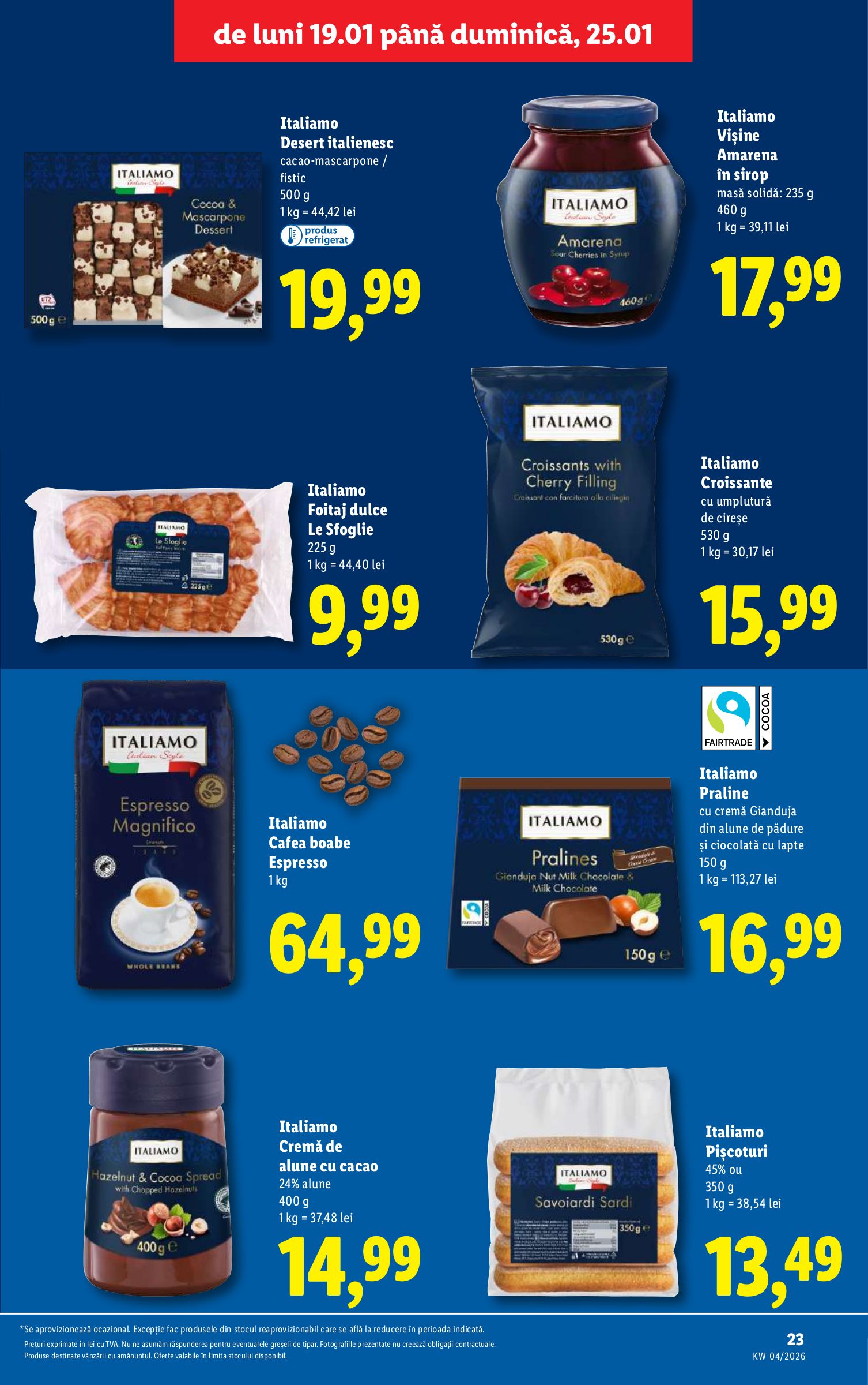 lidl - Catalog Lidl online – oferte valabile din 19.01. - page: 23