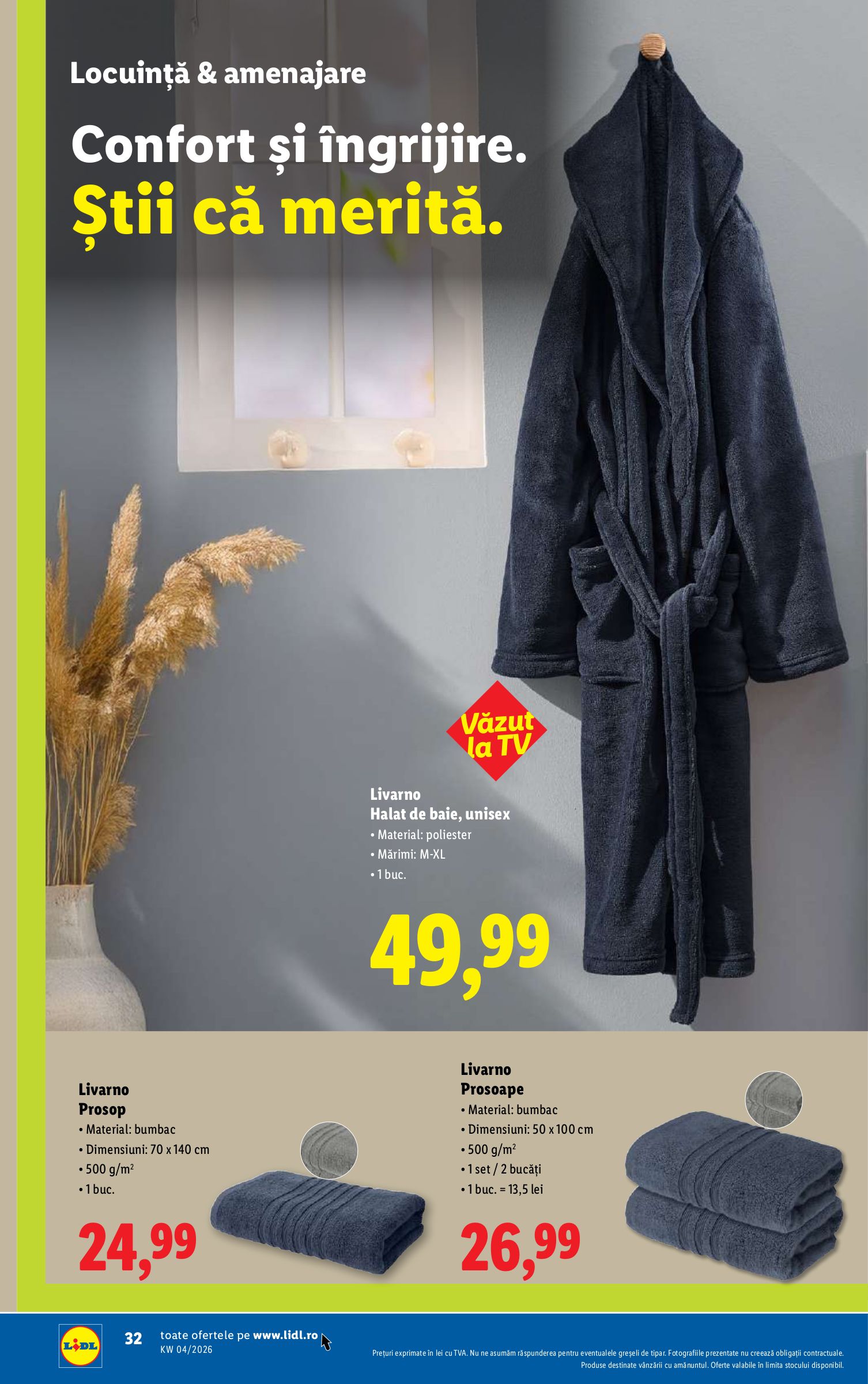 lidl - Catalog Lidl online – oferte valabile din 19.01. - page: 32