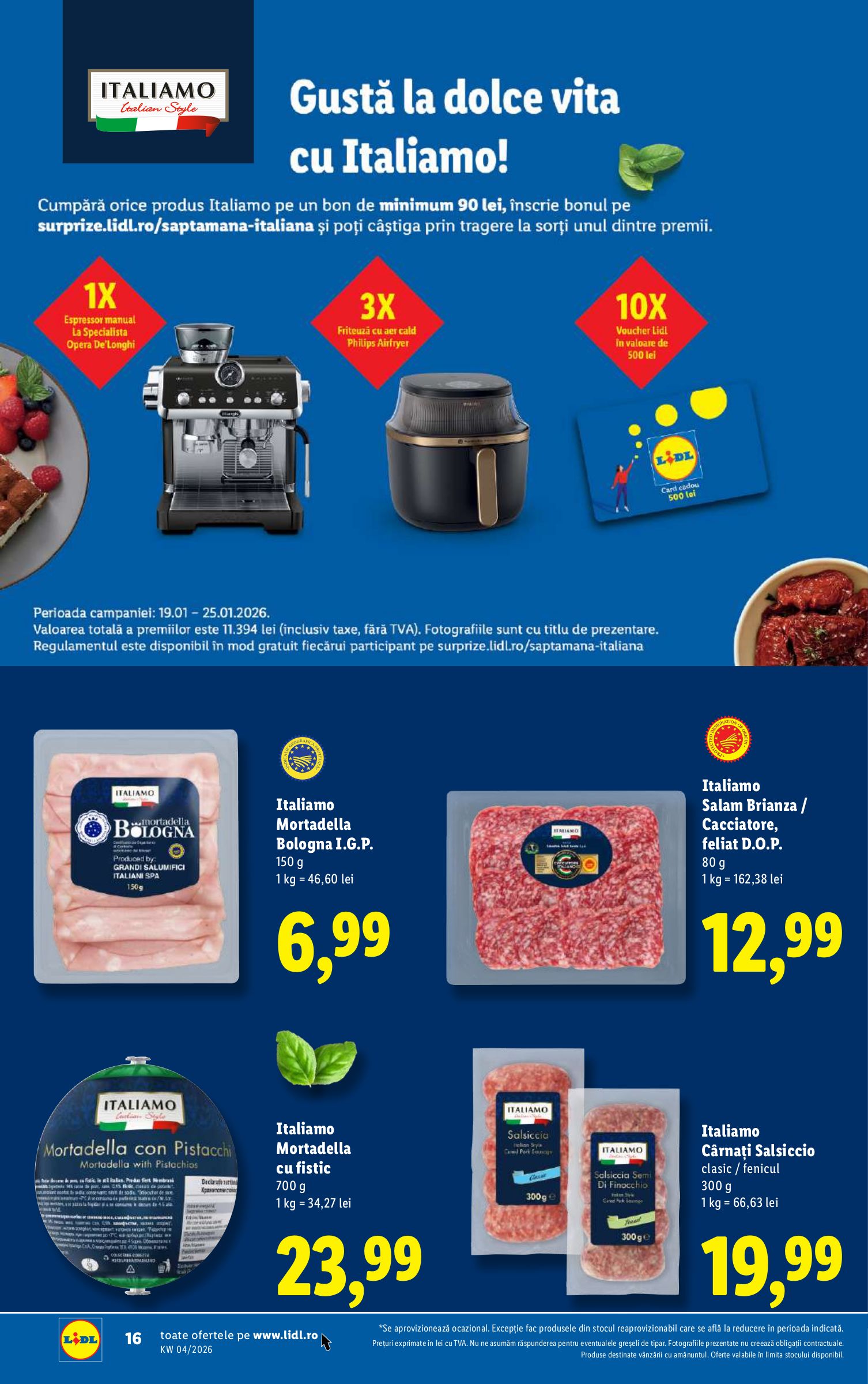 lidl - Catalog Lidl online – oferte valabile din 19.01. - page: 16