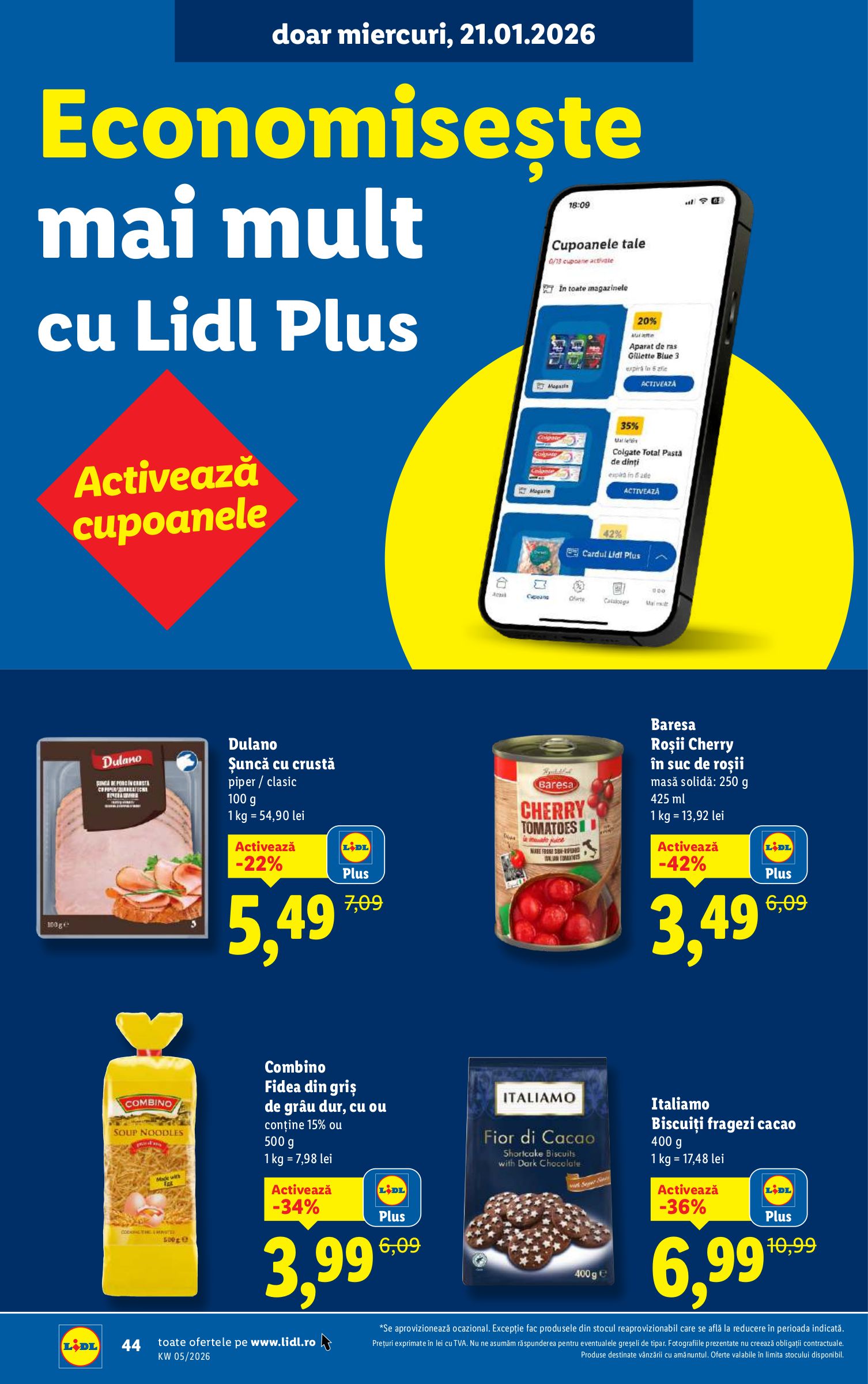 lidl - Catalog Lidl online – oferte valabile din 26.01. - page: 44