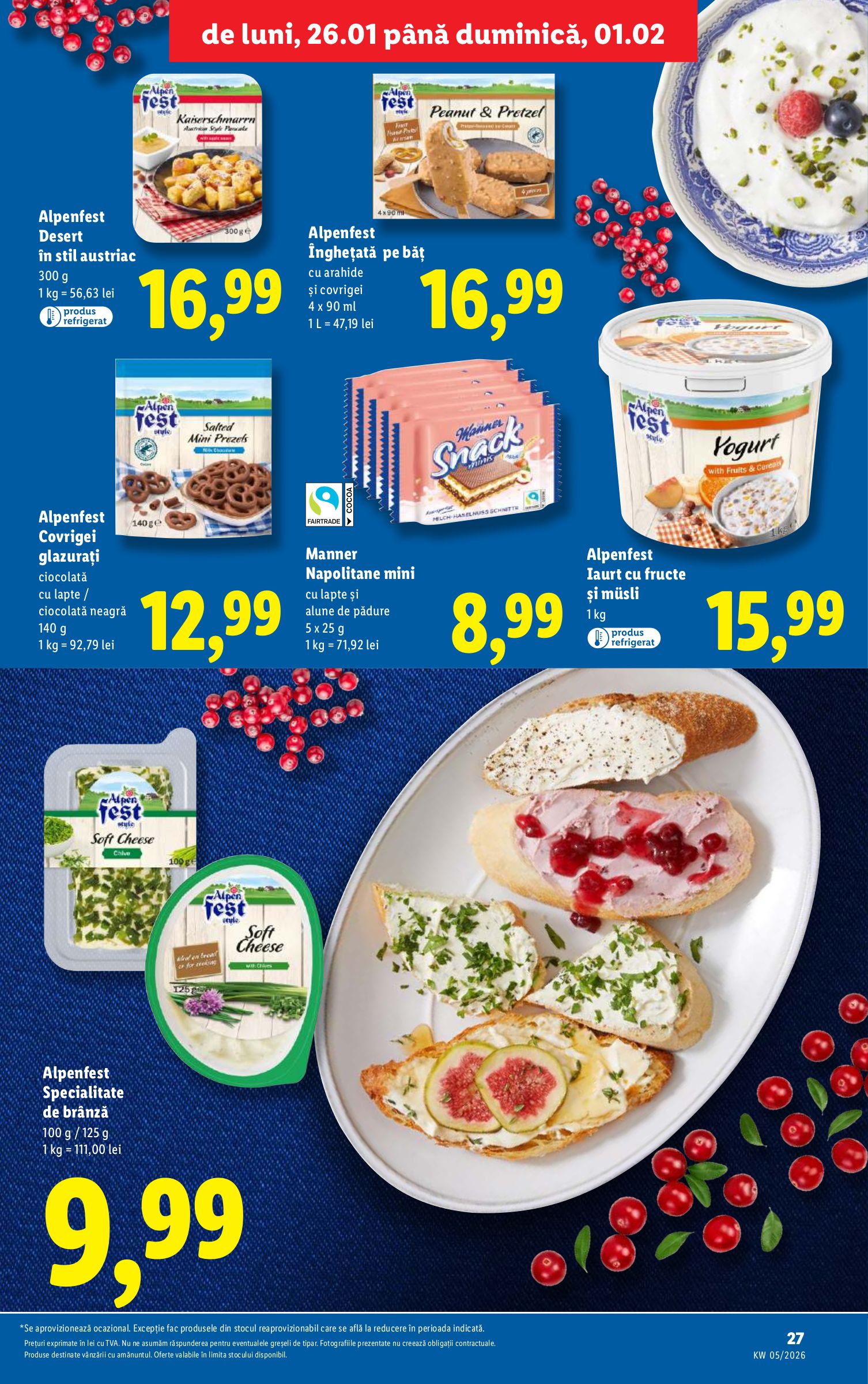 lidl - Catalog Lidl online – oferte valabile din 26.01. - page: 27