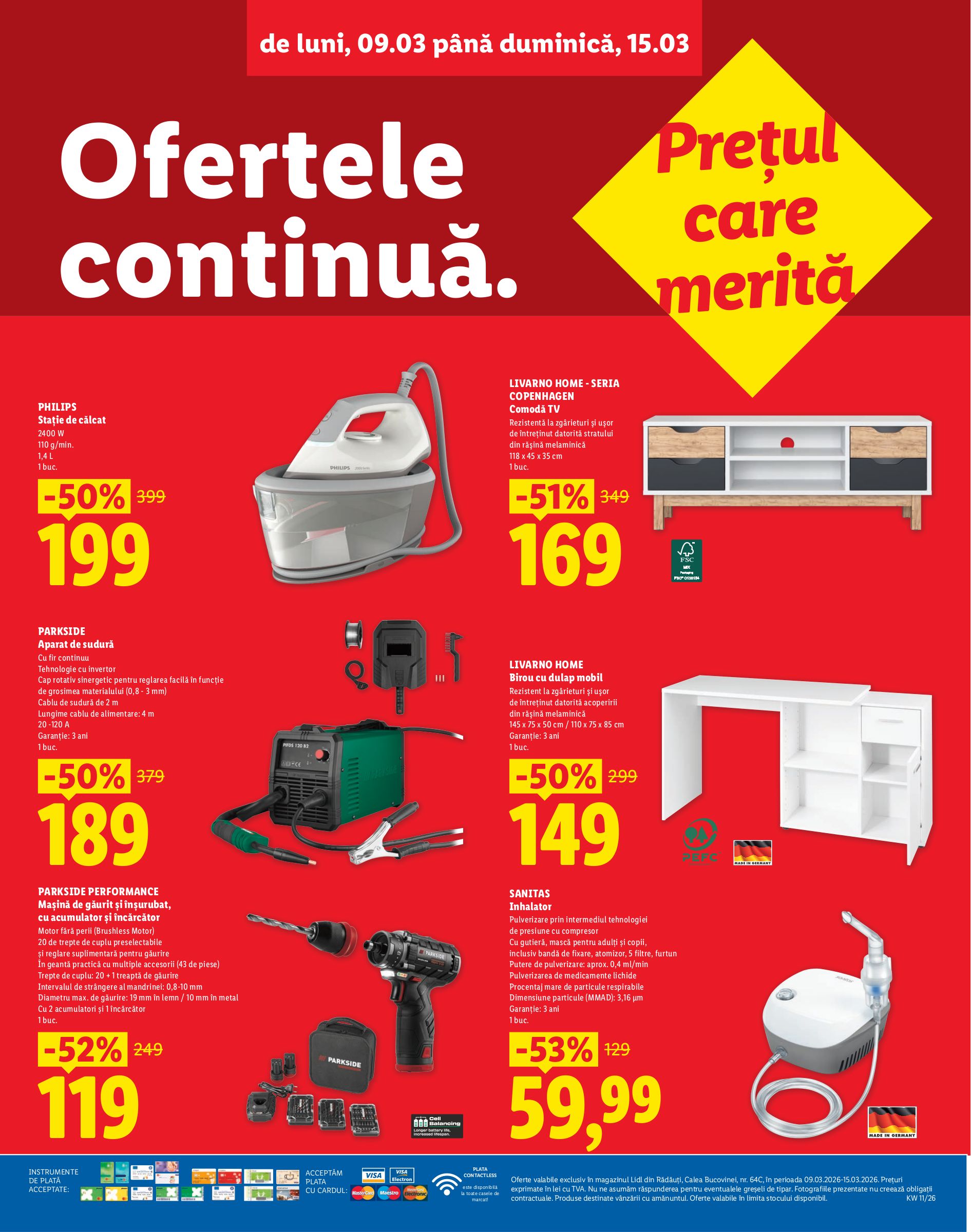 lidl - Catalog Lidl - Rădăuți online – oferte valabile din 09.03.2026 - page: 4