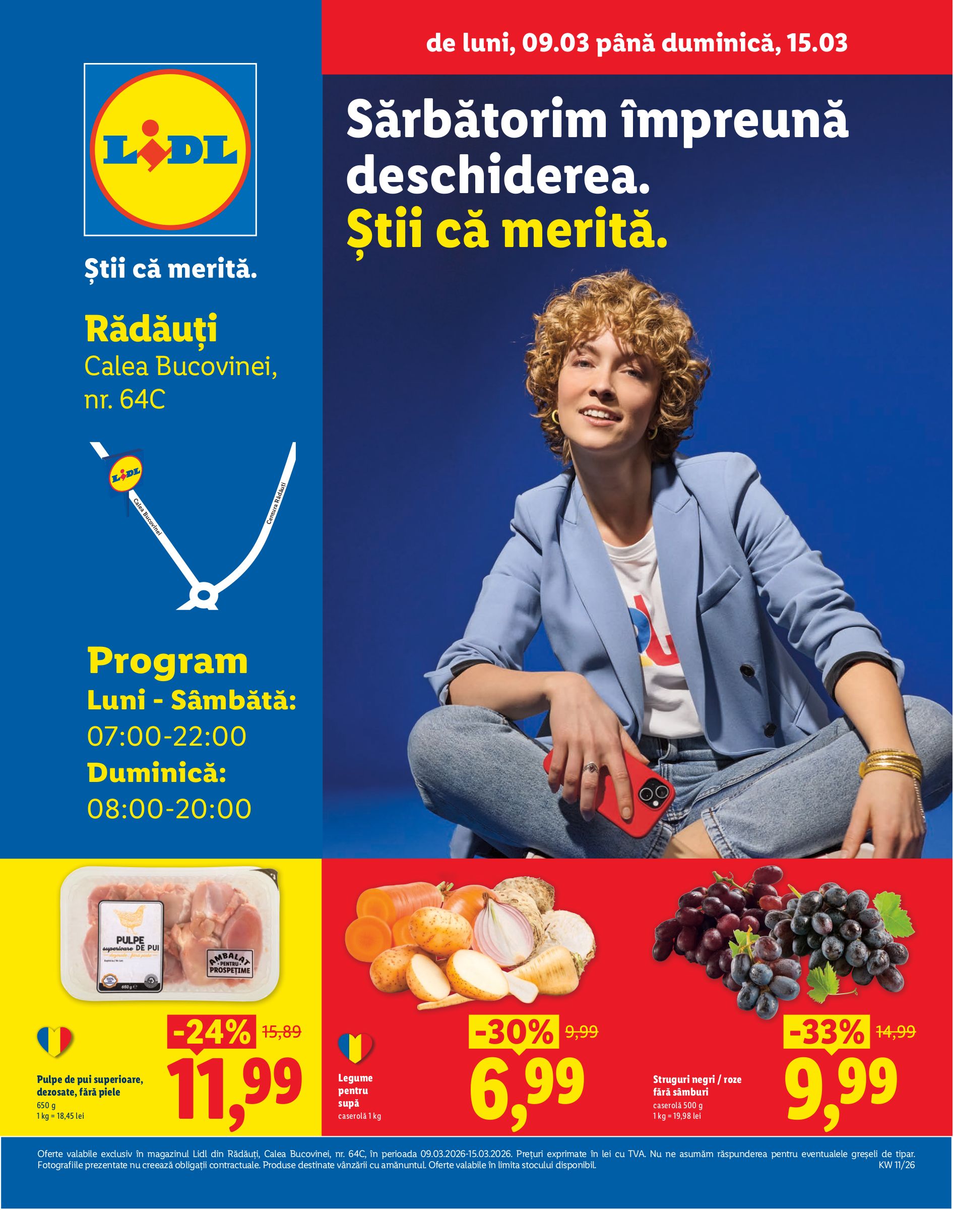 lidl - Catalog Lidl - Rădăuți online – oferte valabile din 09.03.2026