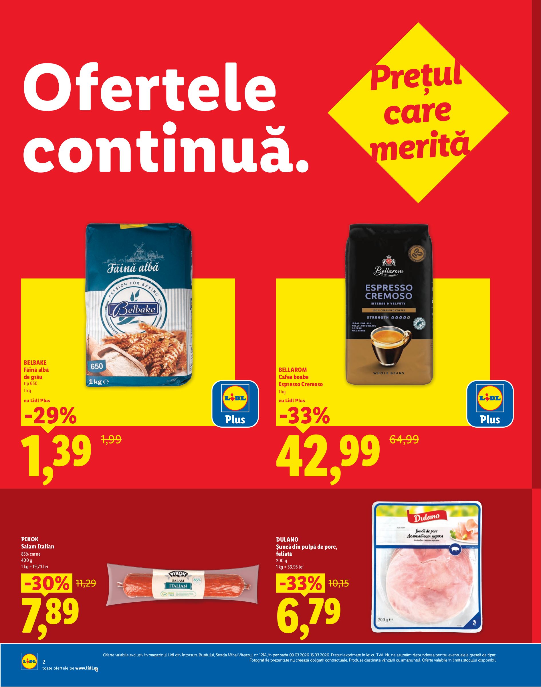 lidl - Catalog Lidl - Întorsura Buzăului online – oferte valabile din 09.03.2026 - page: 2